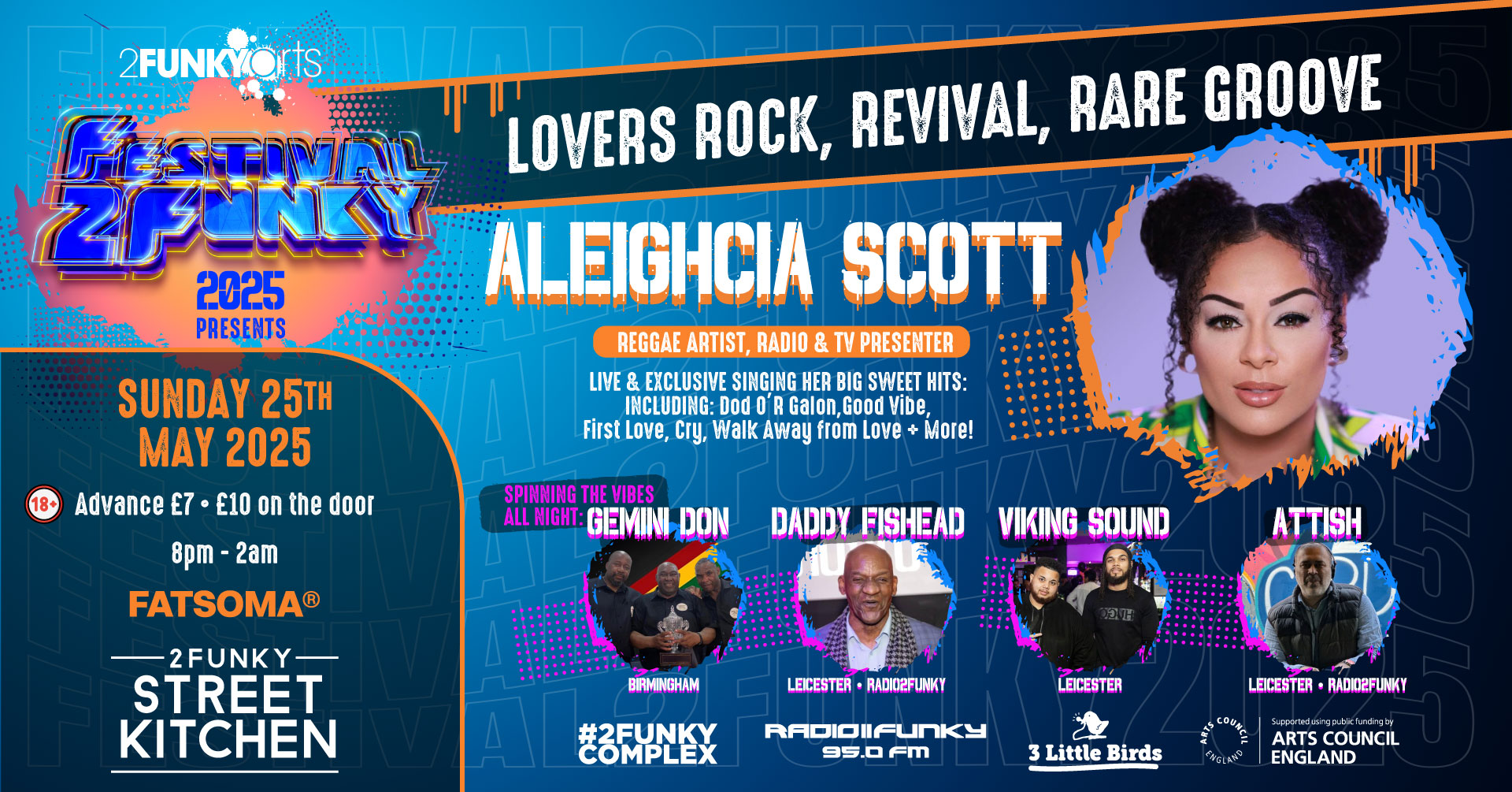 Lovers Rock, Revival, Rare Groove @ Festival2Funky 2025