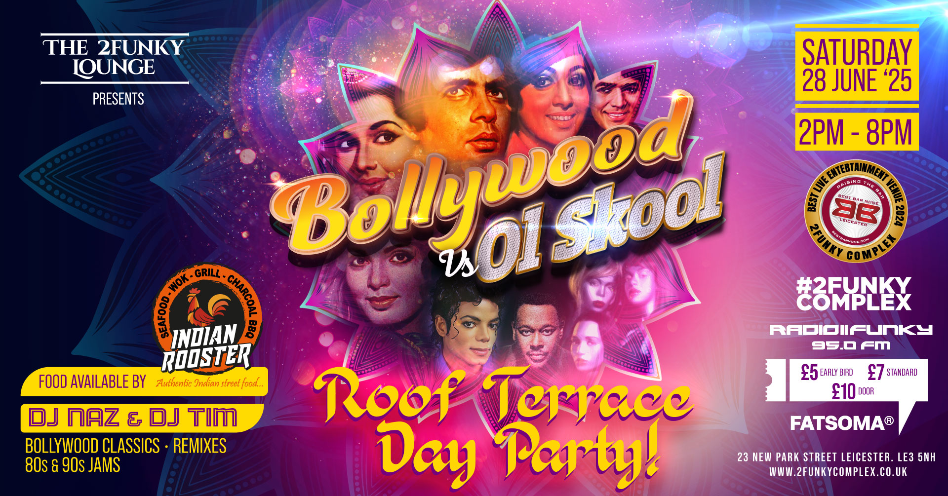 Bollywood vs Ol Skool – Roof Terrace Day Party