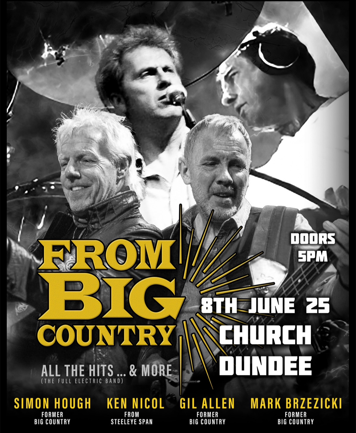 From Big Country Live POSTPONED