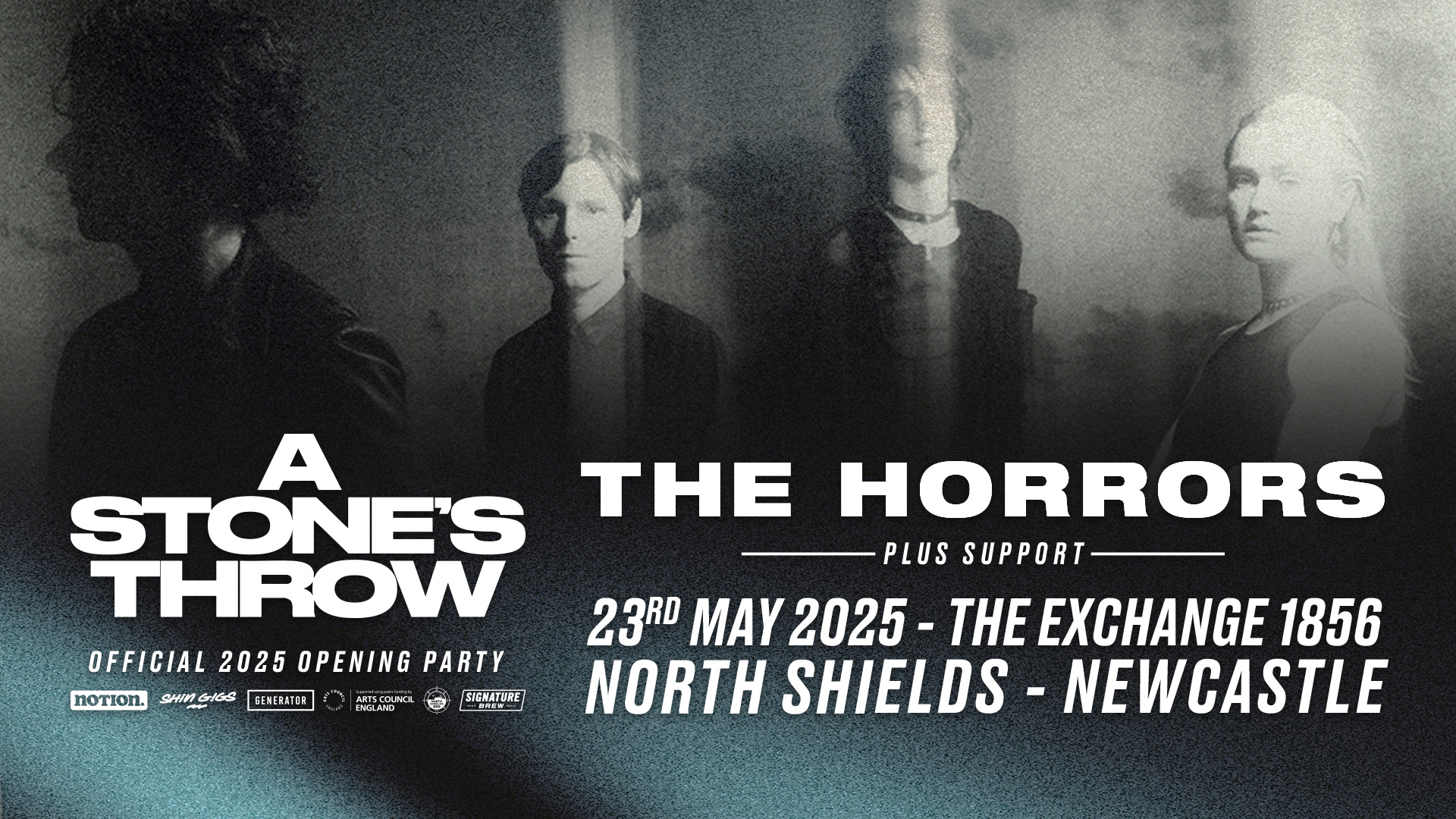 A Stone’s Throw 2025 – Opening Party ft. The Horrors + The Safest Place
