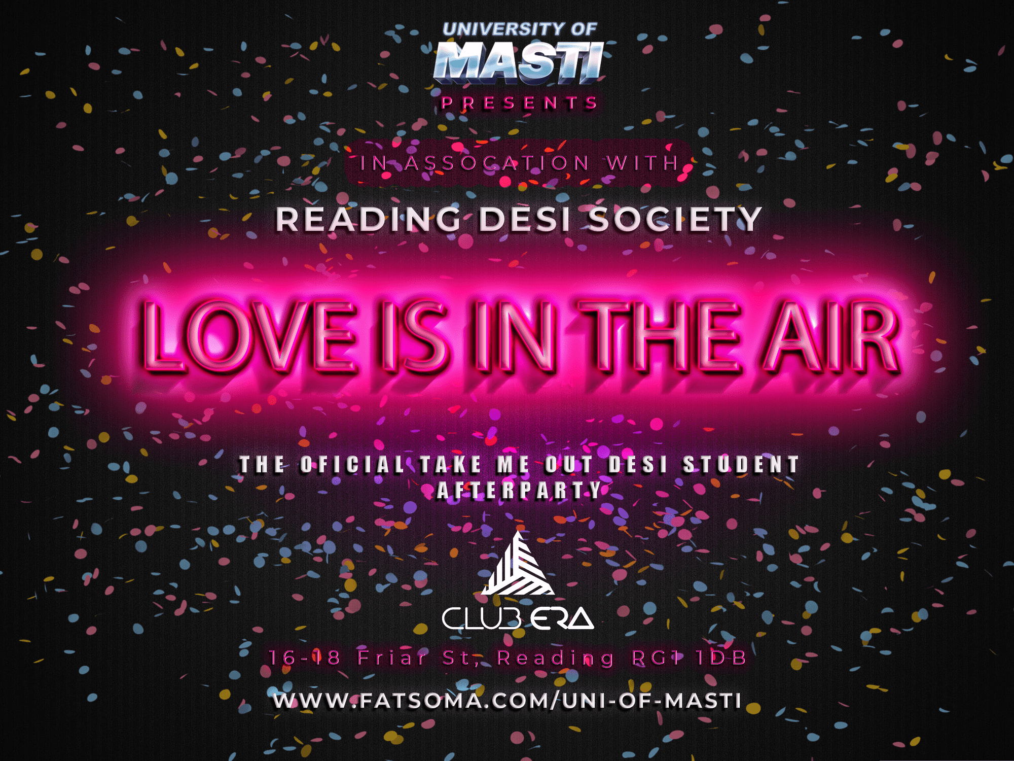 🎉 THE OFFICIAL TAKE ME OUT: READING AFTERPARTY 🎉