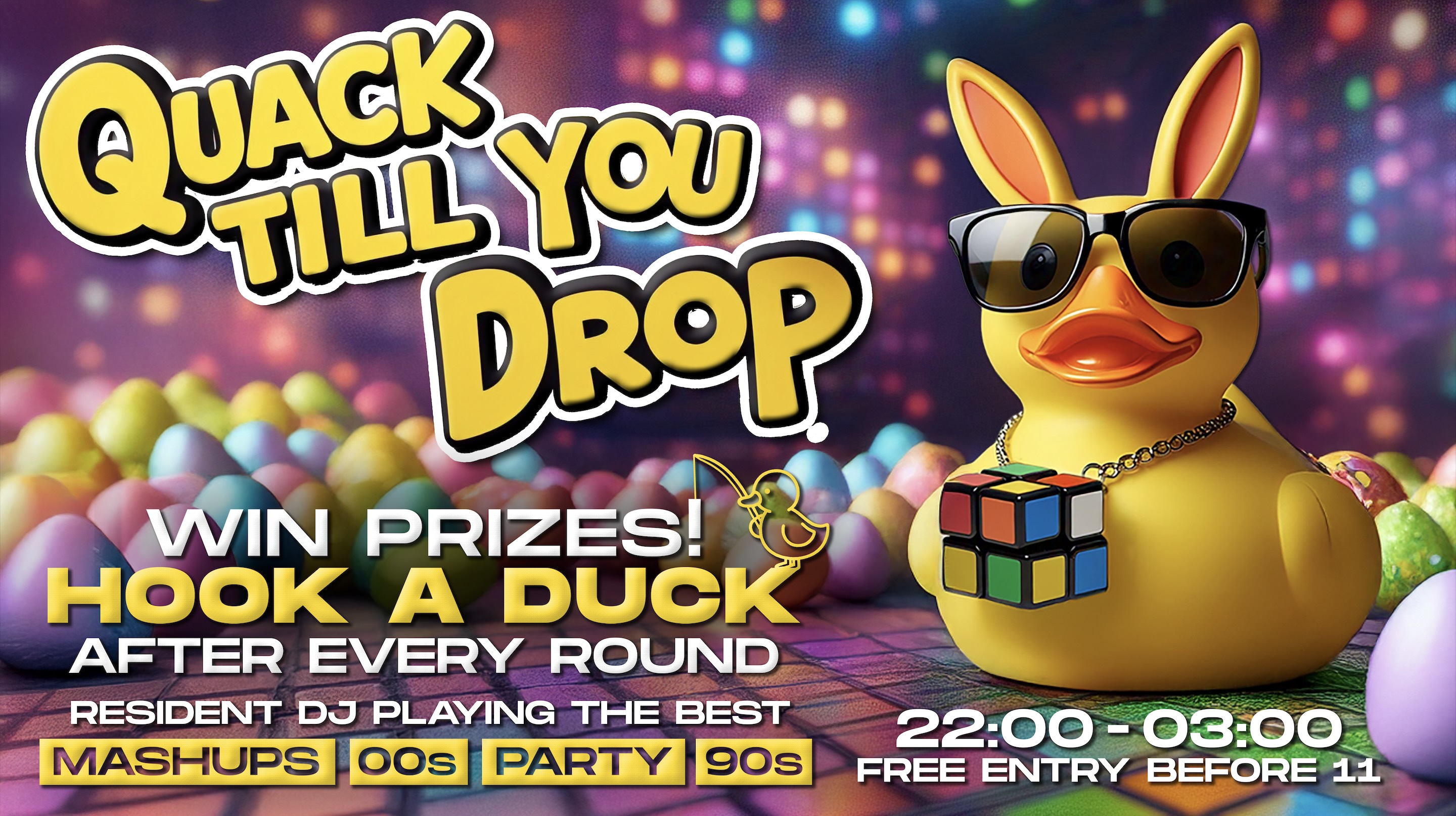 Retro Fridays – QUACK TILL YOU DROP – EASTER SPECIAL