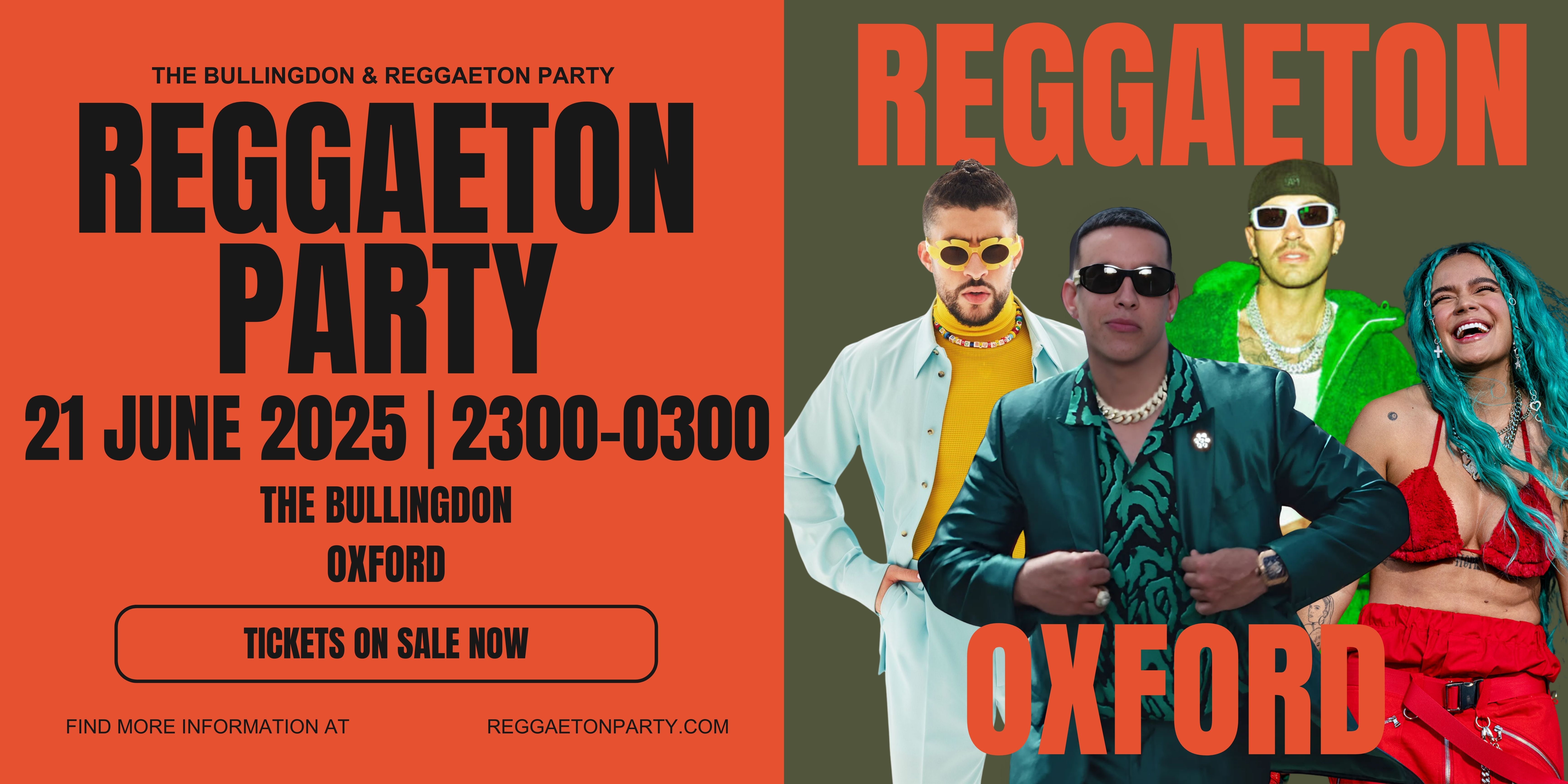 Reggaeton Party (Oxford) June 2025