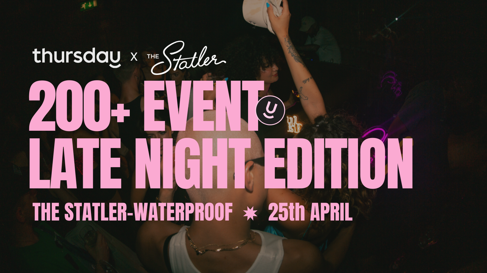 Thursday | The Statler Waterproof Rooftop | Dallas