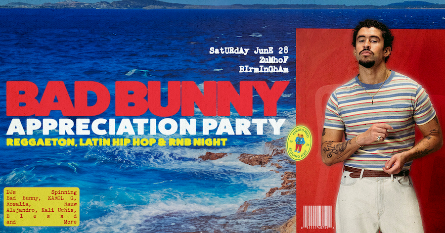 Bad Bunny: Reggaeton, Latin Hip Hop & RnB Night