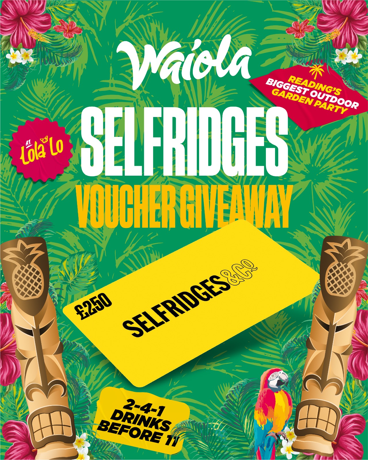 Waiola: SELFIRDGES GIVEAWAY 🖤💛