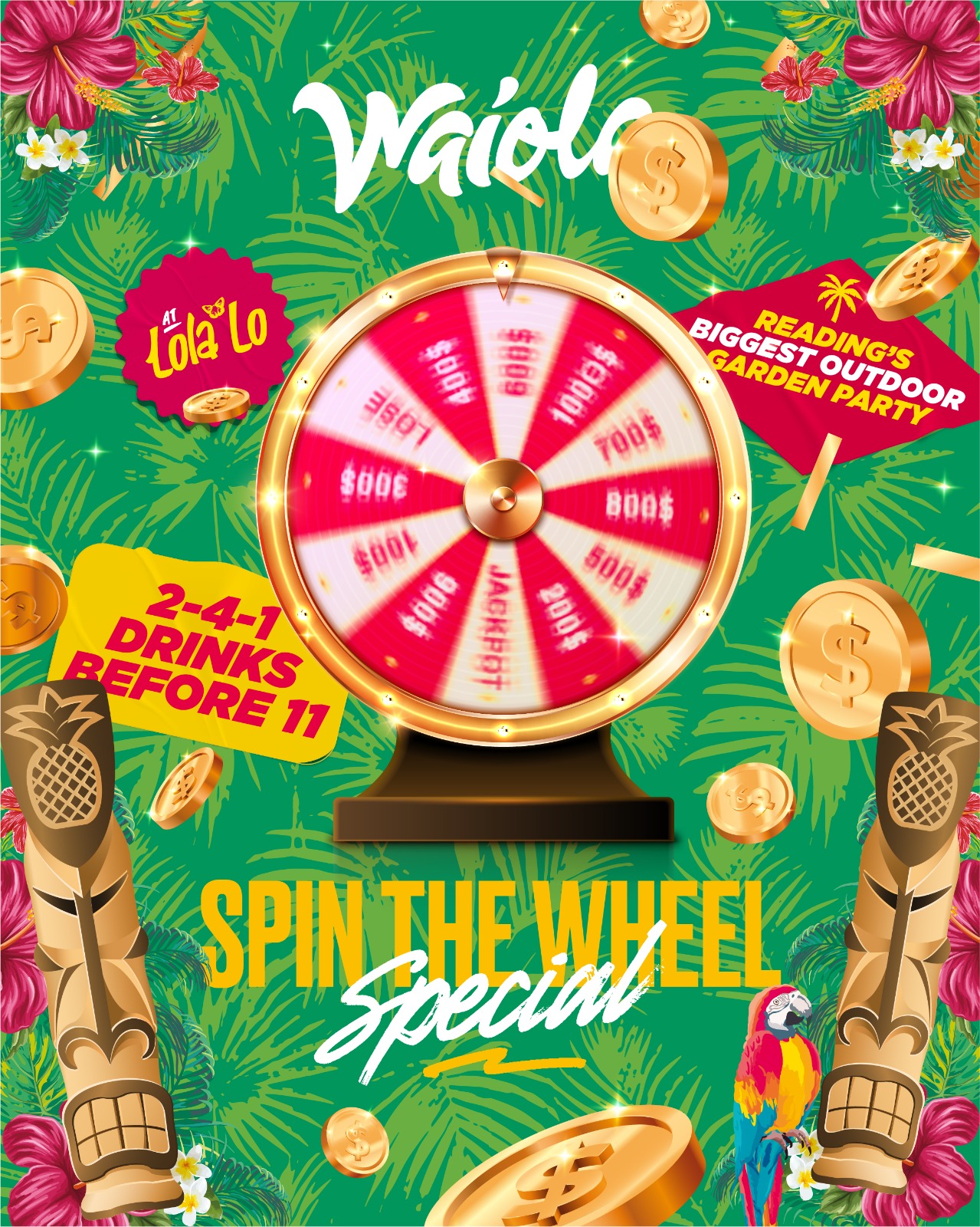 Waiola: SPIN THE WHEEL 🎁