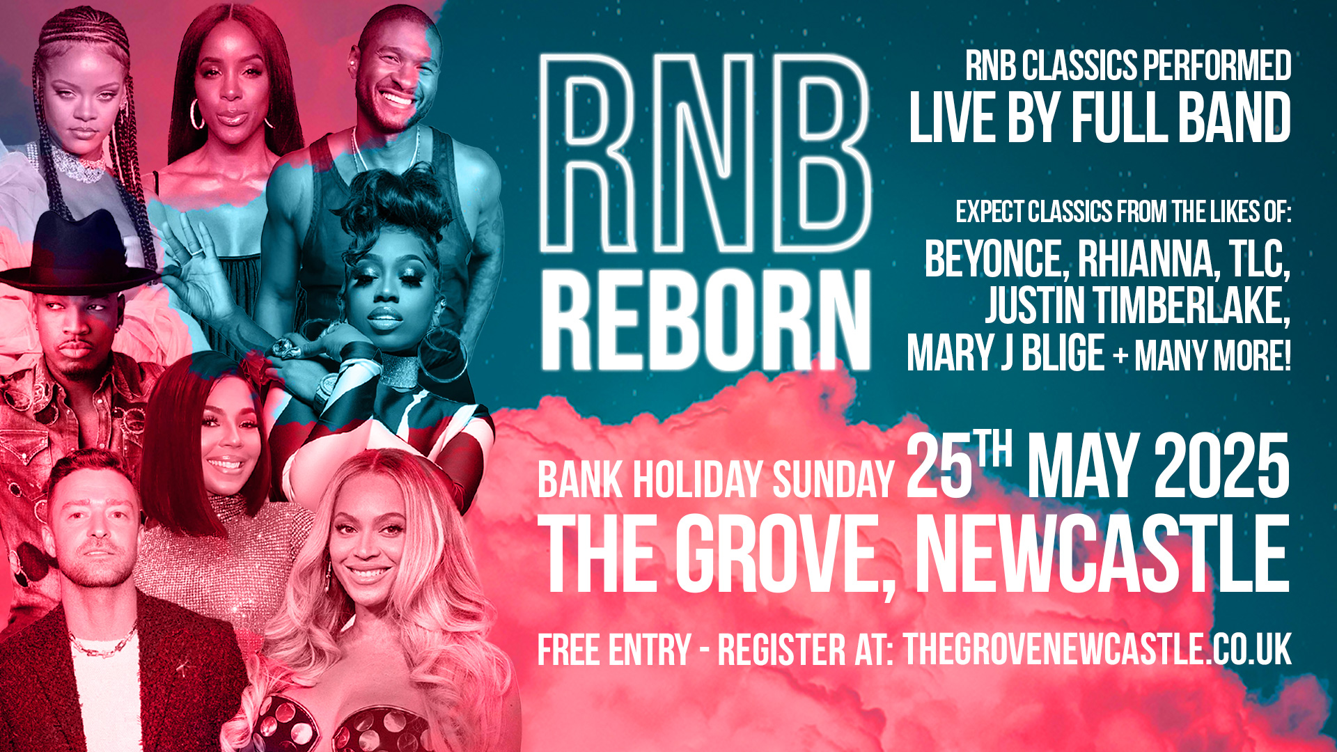 [Free Entry] RNB Reborn – A night of RNB classics