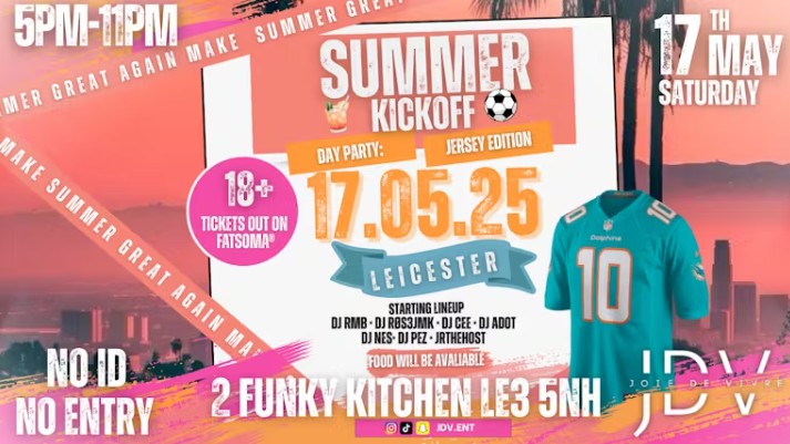 Summer Kick Off – Day Party (Jersey Edition)