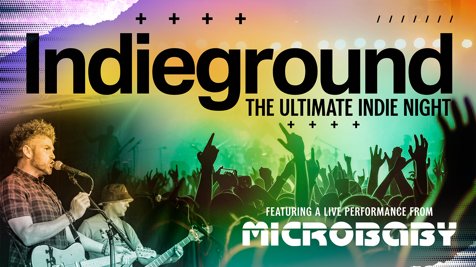 INDIEGROUND – ft live band Microbaby!  🎟 FREE TICKET OFFER!