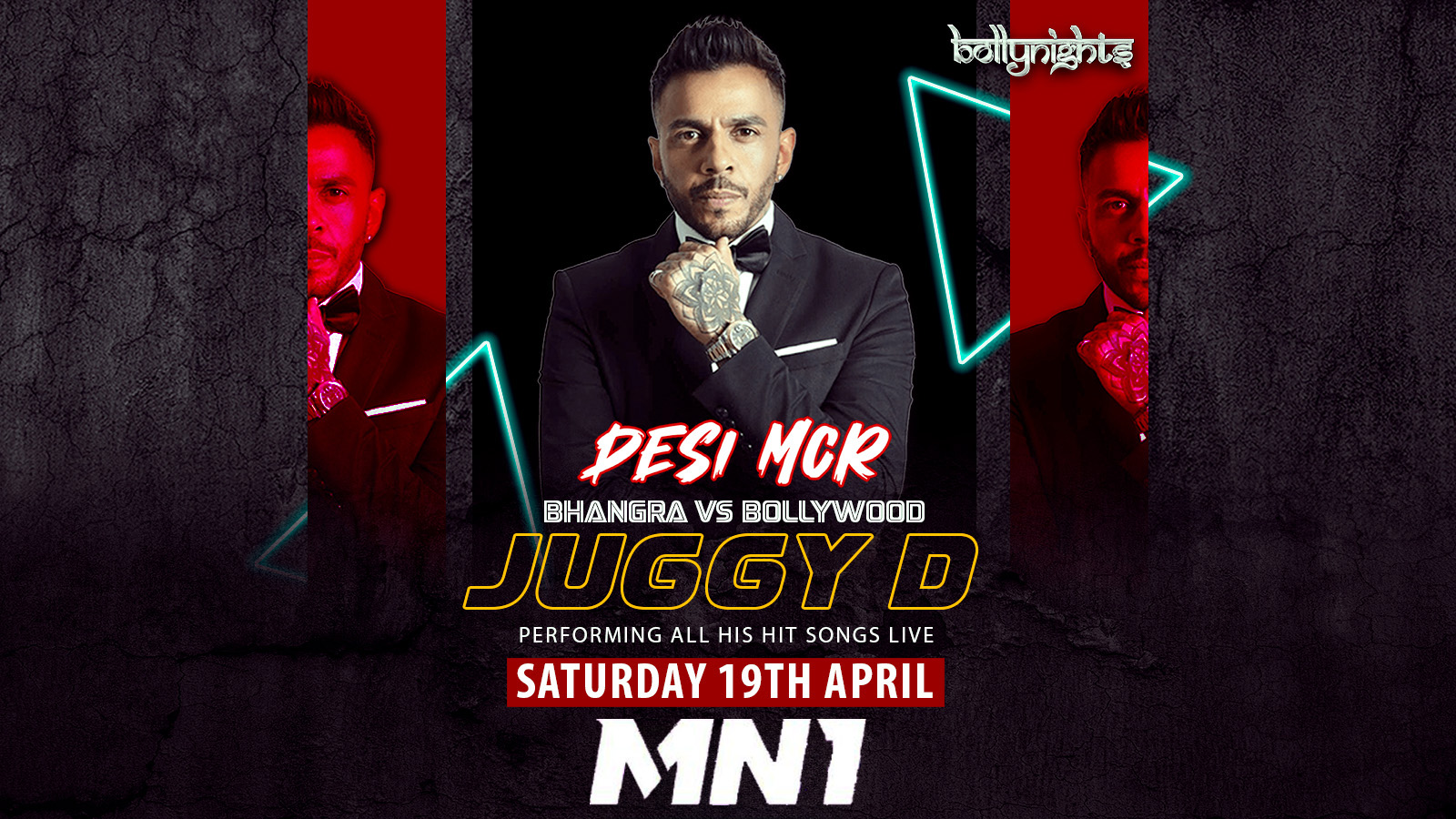 Desi MCR Presents JUGGY D – Saturday 19th April | MN1