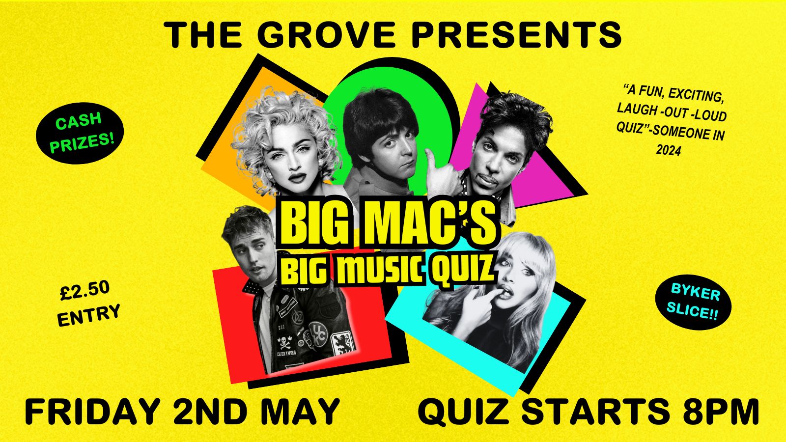 THE BIGGEST – BIG MAC’S BIG MUSIC QUIZ
