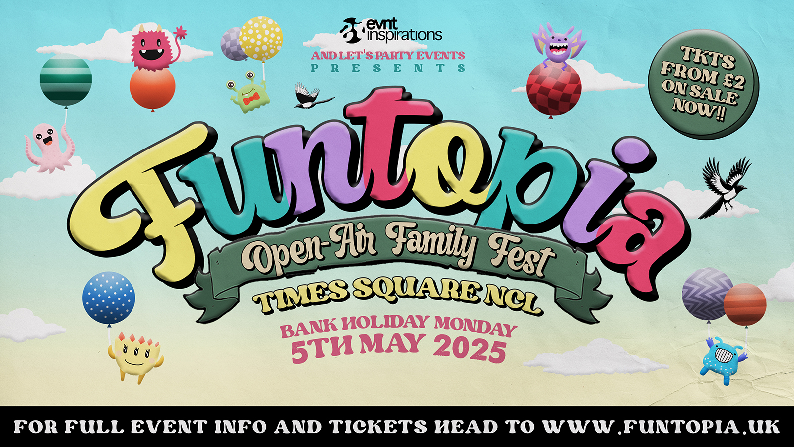 Funtopia ‘Open-Air Family Fest’ @ Times Square Newcastle!