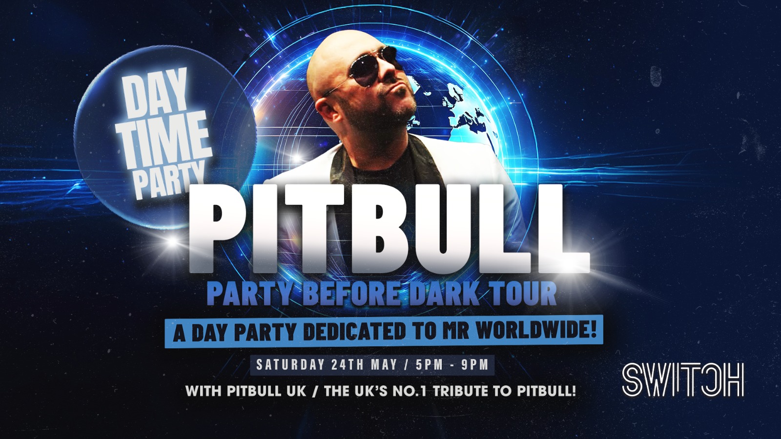 PITBULL – Party Before Dark | DAYTIME PARTY ft PITBULL UK Tribute