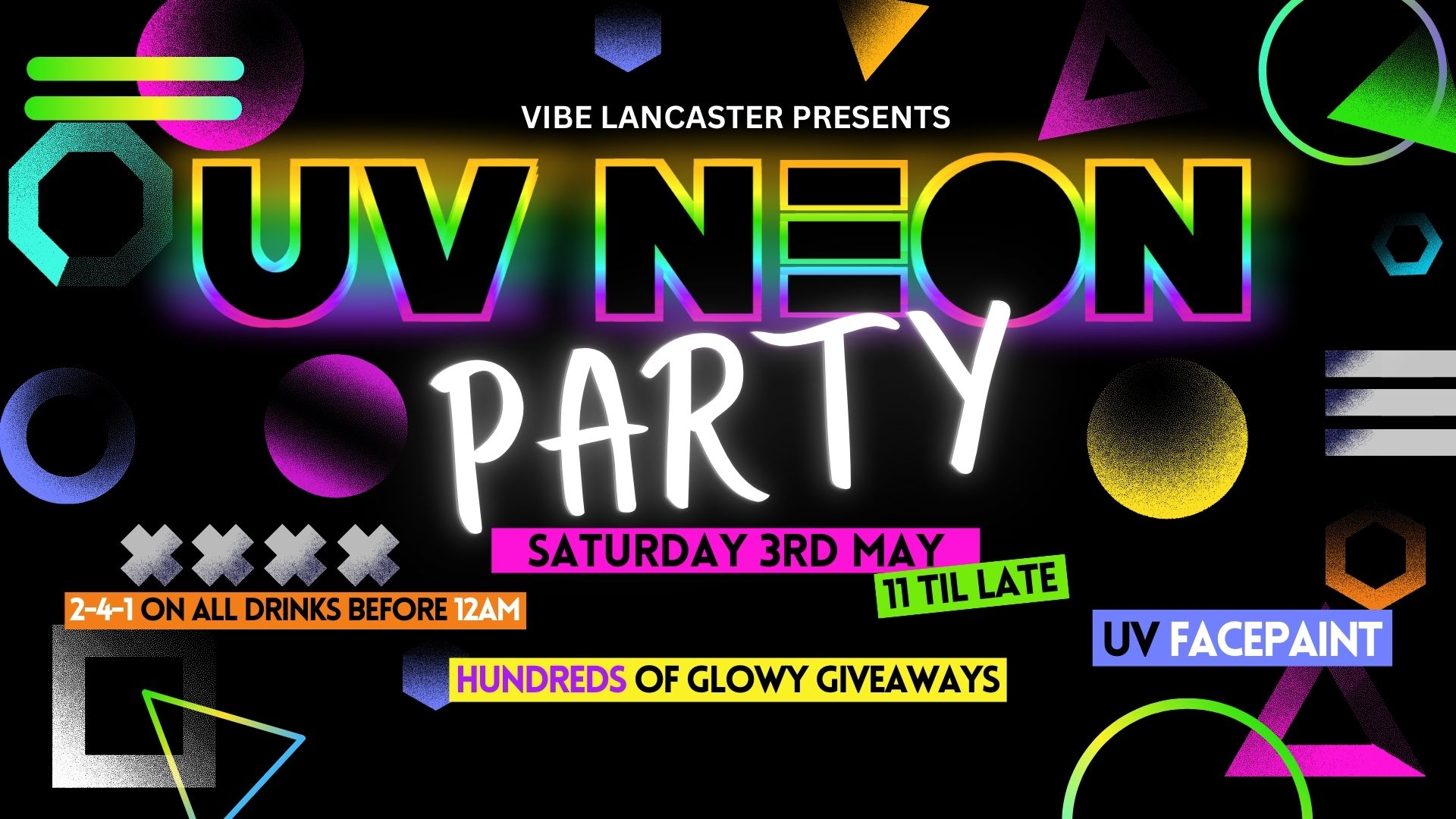 UV NEON PARTY! 03.05.2025