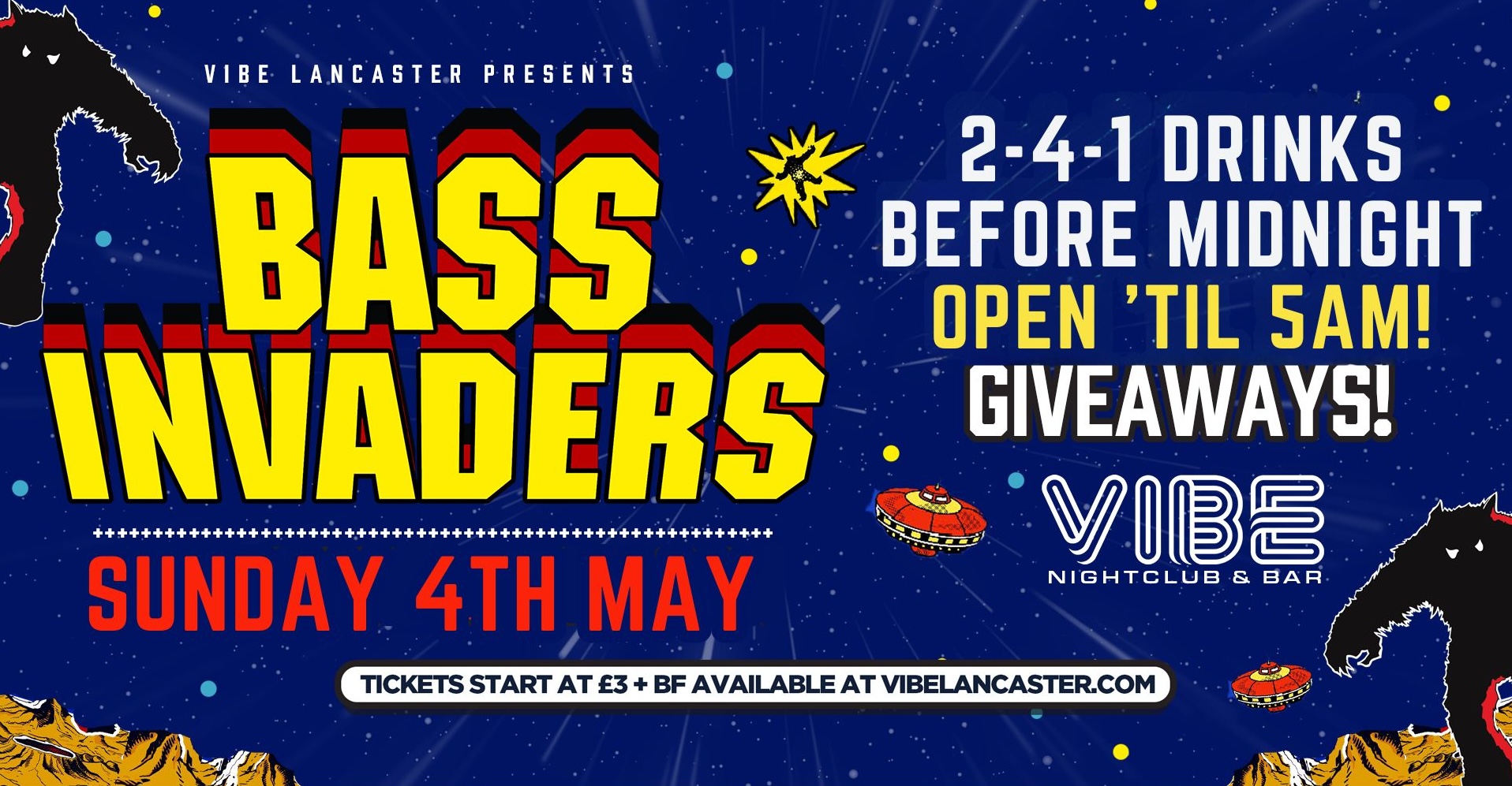BASS INVADERS! 👾 04.05.2025