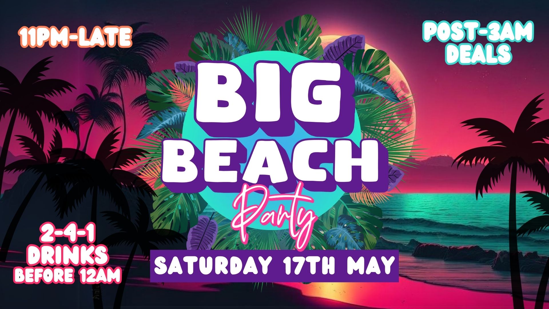 BIG Beach Party! 17.05.2025