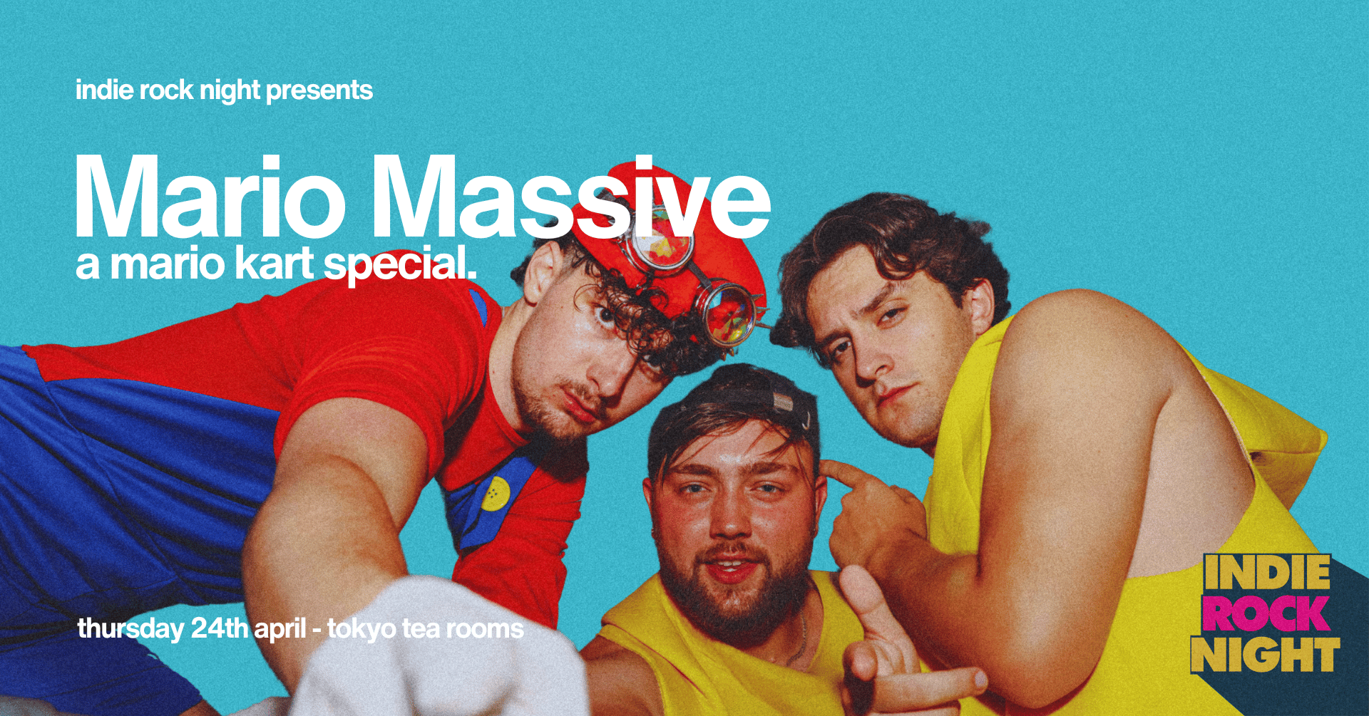 Indie Rock Night ∙ MARIO MASSIVE *11 £7 TICKETS LEFT*