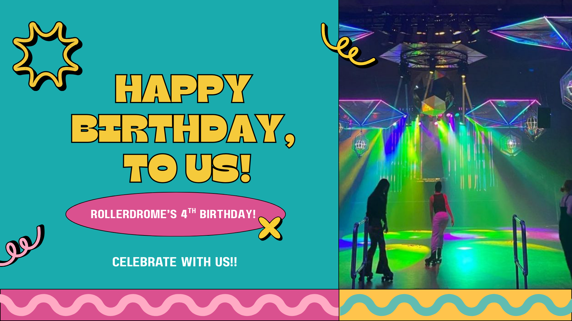 Rollerdrome’s 4th Birthday🛼