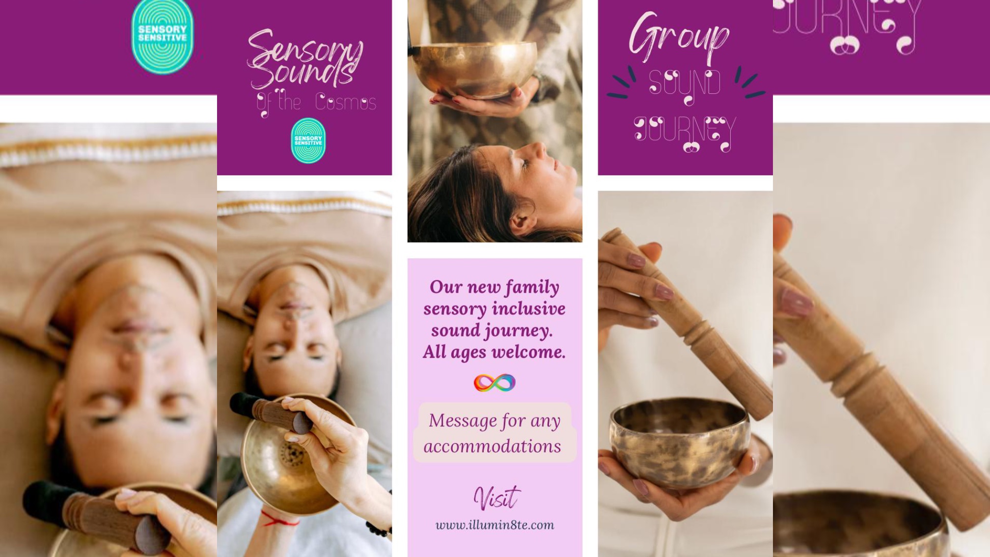 Illumin8te | Sacred Sounds Of The Cosmos | SENSORY Sound Bath  (Monday 28th April ) @ THE LIGHTHOUSE 7pm