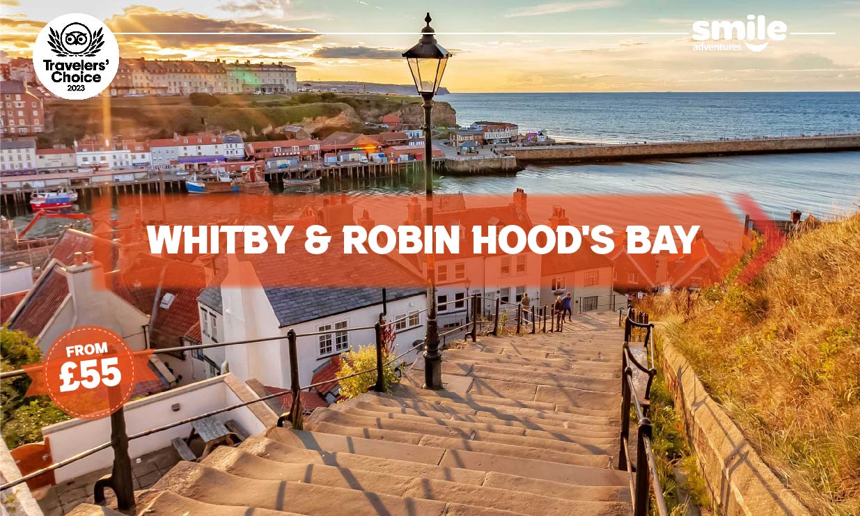WHITBY & ROBIN HOOD’S BAY – From Manchester  *NEW*