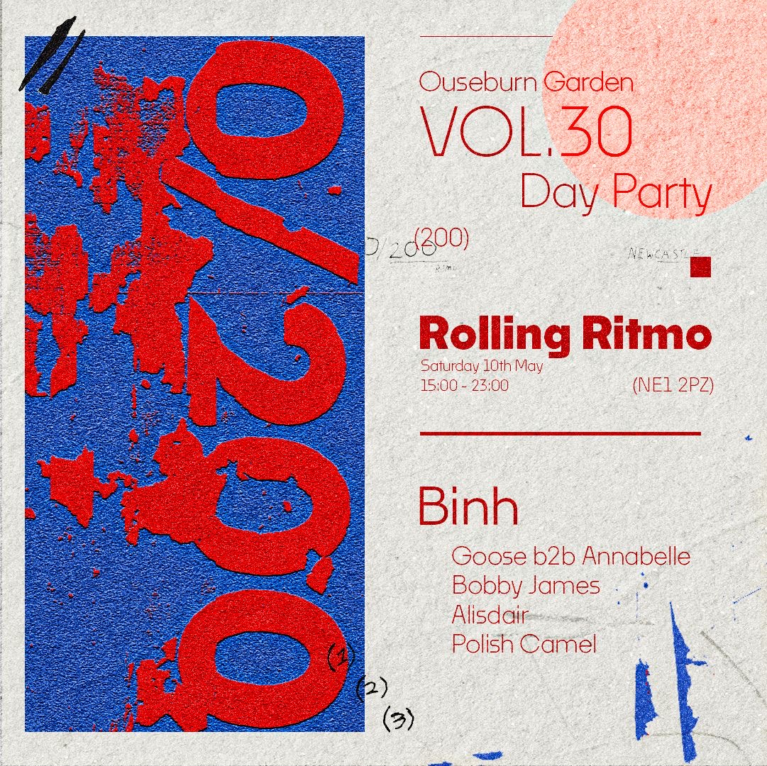 Rolling Ritmo Vol.30 presents Binh (Day Party)