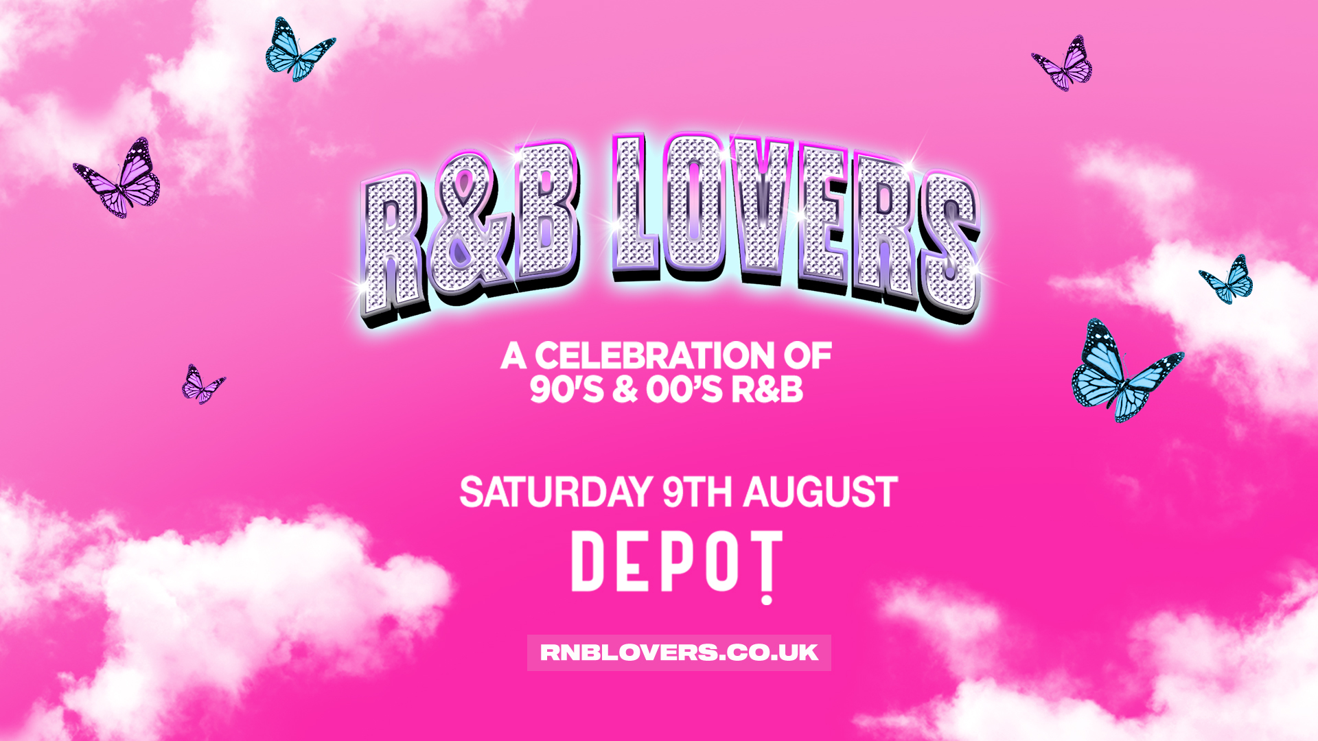 R&B Lovers – Saturday 9th August – DEPOT Cardiff [LAST 50 TICKETS!]