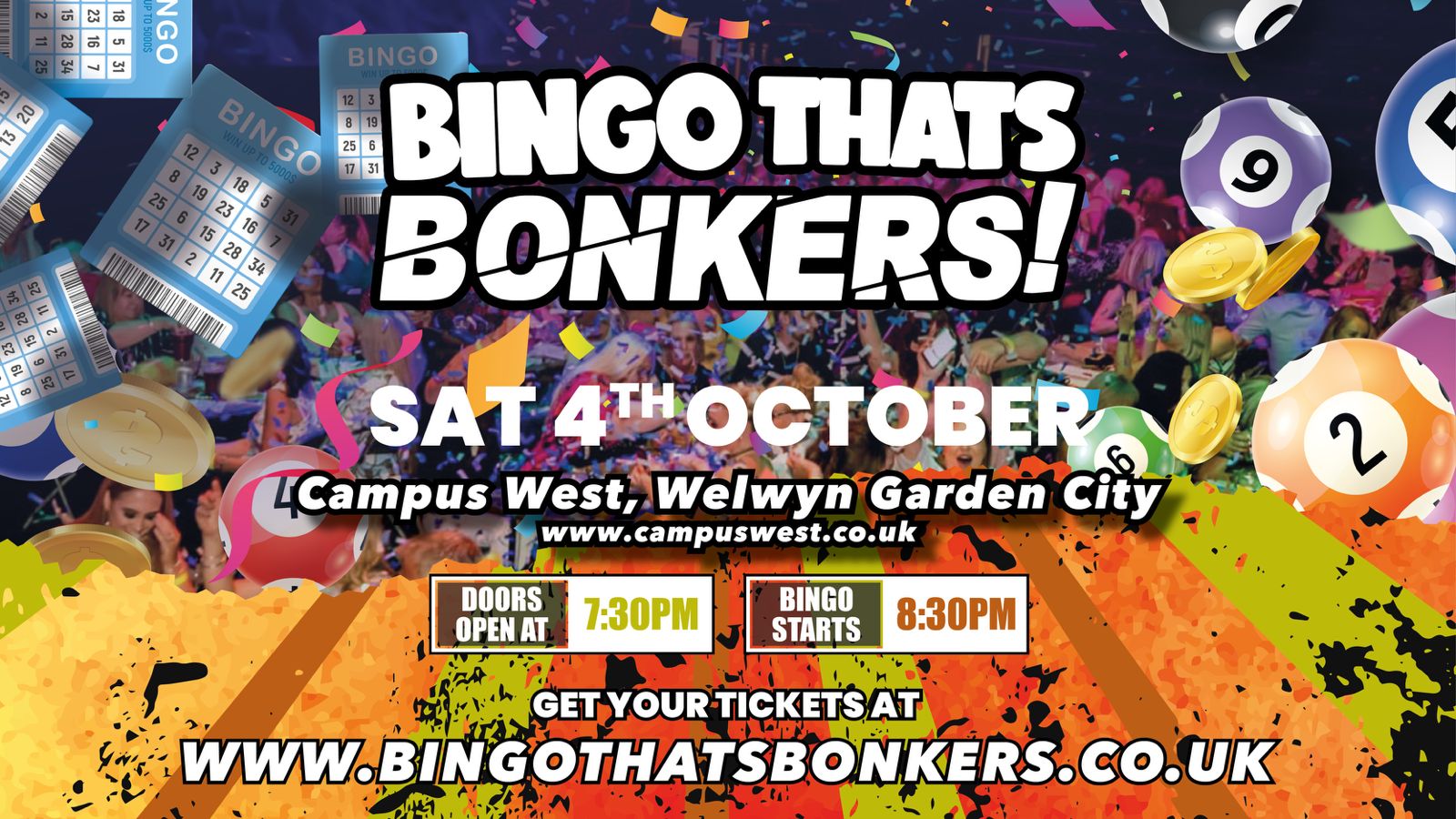 Bingo Thats Bonkers – Campus West