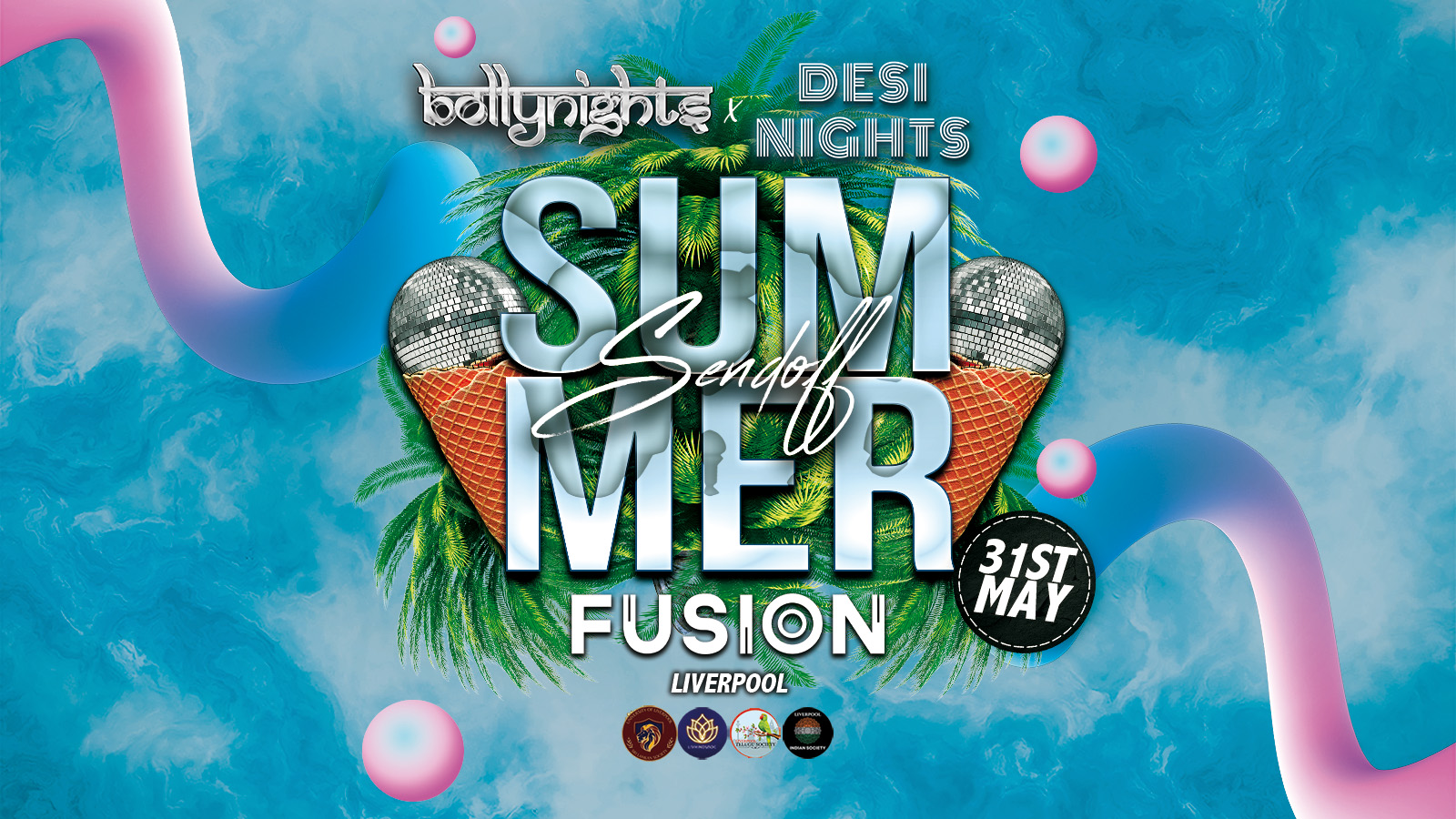 Bollynights X Desi Nights Liverpool  – Summer Sendoff | Saturday 31st May | Fusion