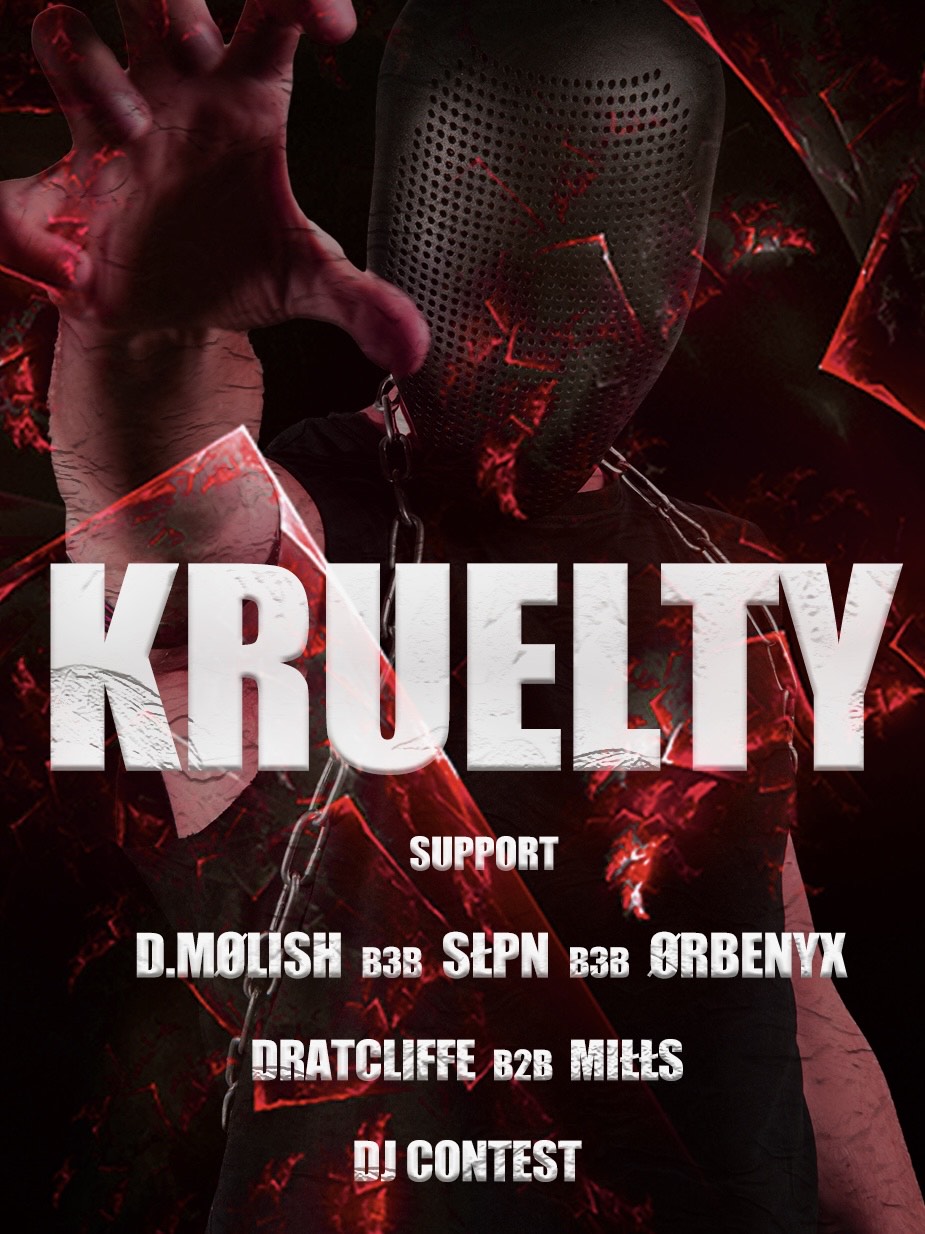SYKOTIC Presents: KRUELTY [ENGLAND DEBUT]