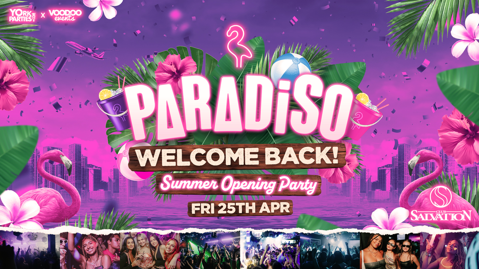 PARADISO FRIDAYS Student Paradise🦩 Welcome Back!