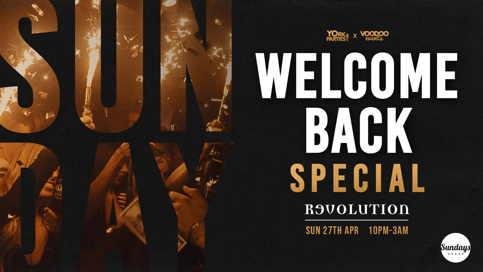 SUNDAY REVS Welcome Back Special 🎉
