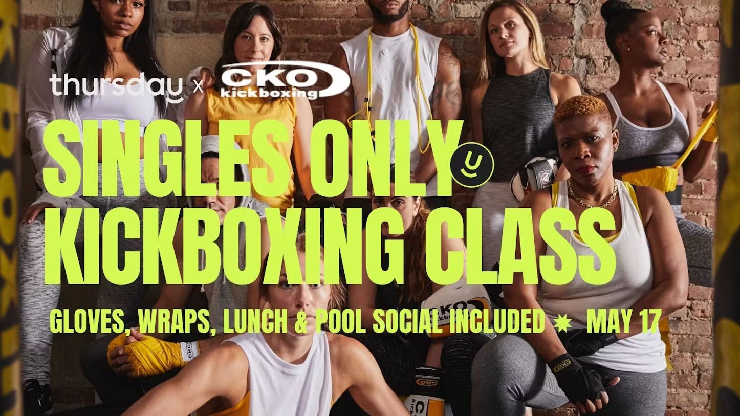 SATURDAY | SINGLES SWEAT SESH 🥊 CKO KICKBOXING | BRICKELL