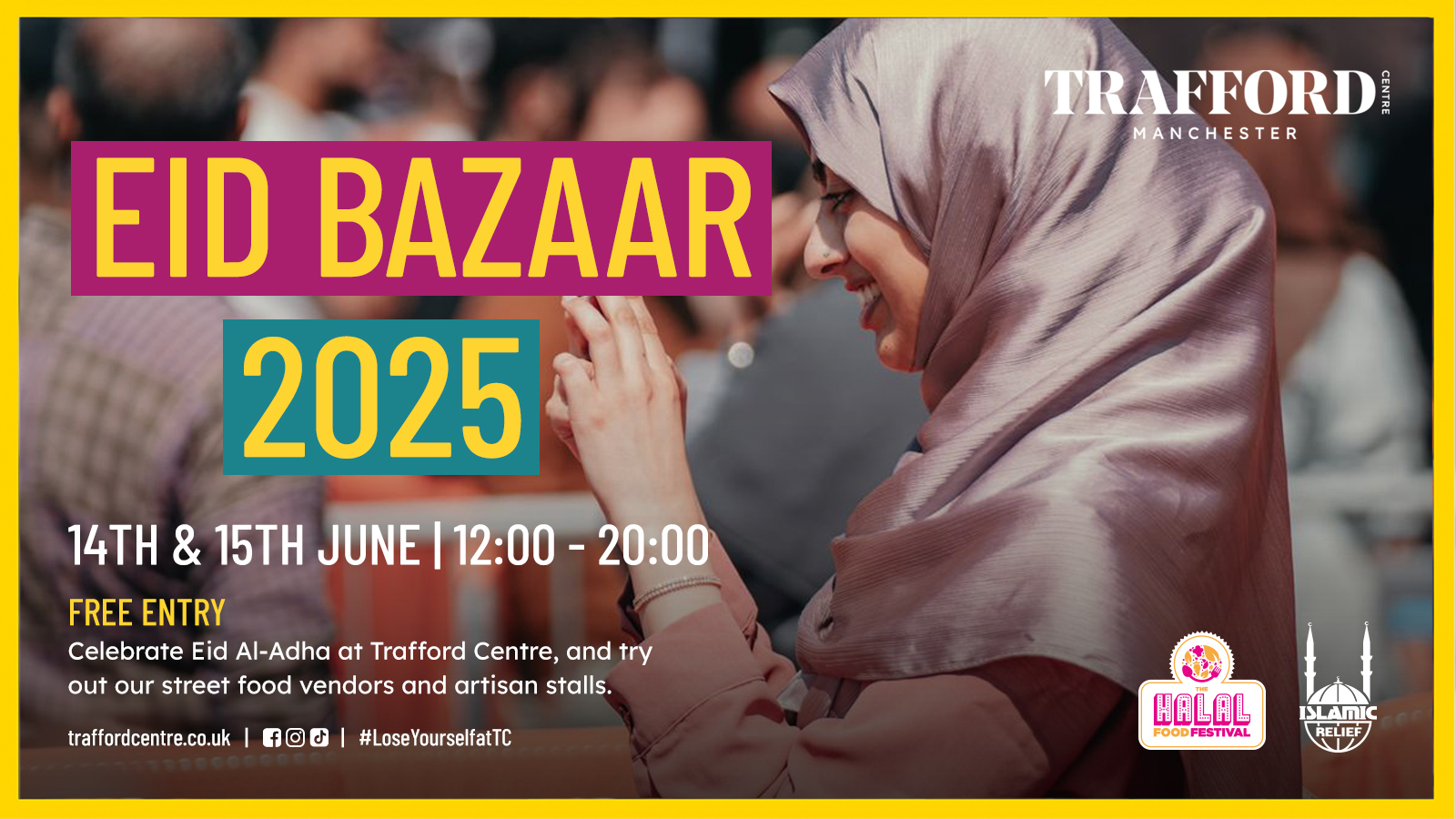 Eid Bazaar at Trafford Centre, Manchester