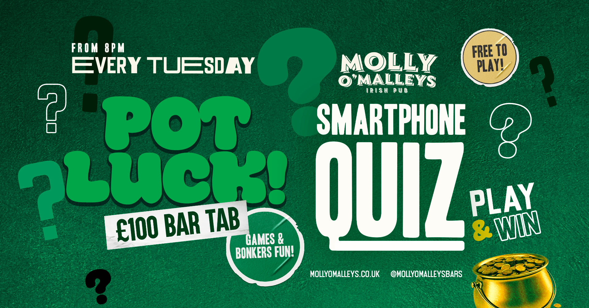 Smartphone Quiz every Tuesday ☘️ Preston’s Craziest Quiz!