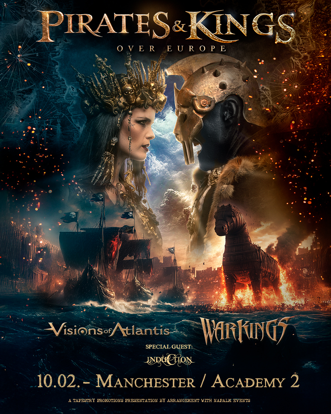 Visions Of Atlantis + Warkings