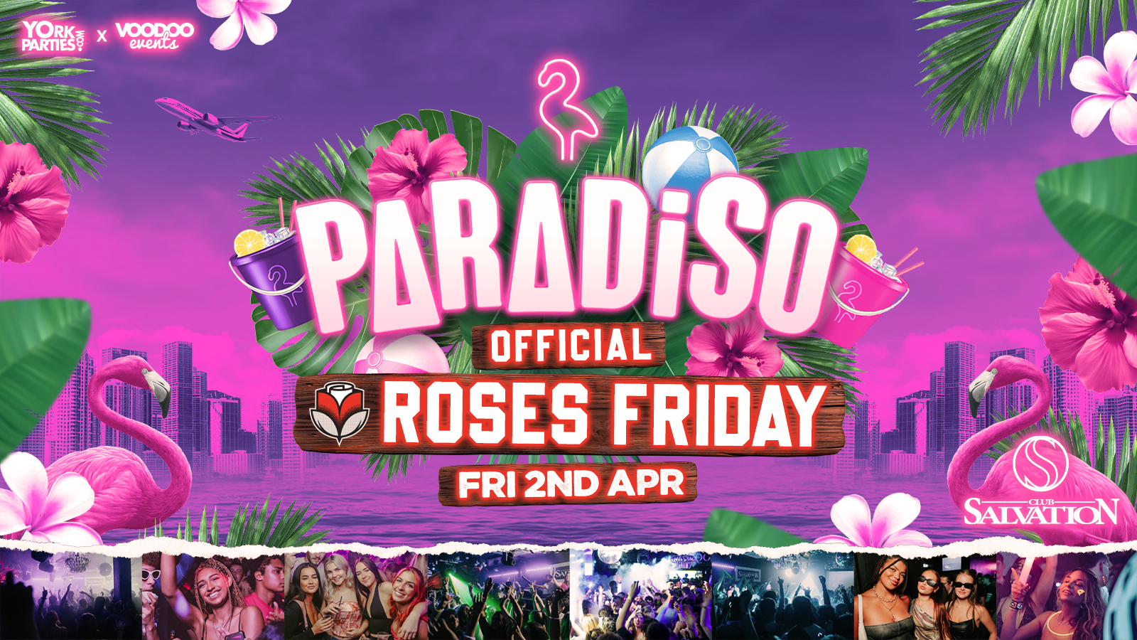 PARADISO FRIDAYS 🦩Pay on the door options from 11pm, subject to availability