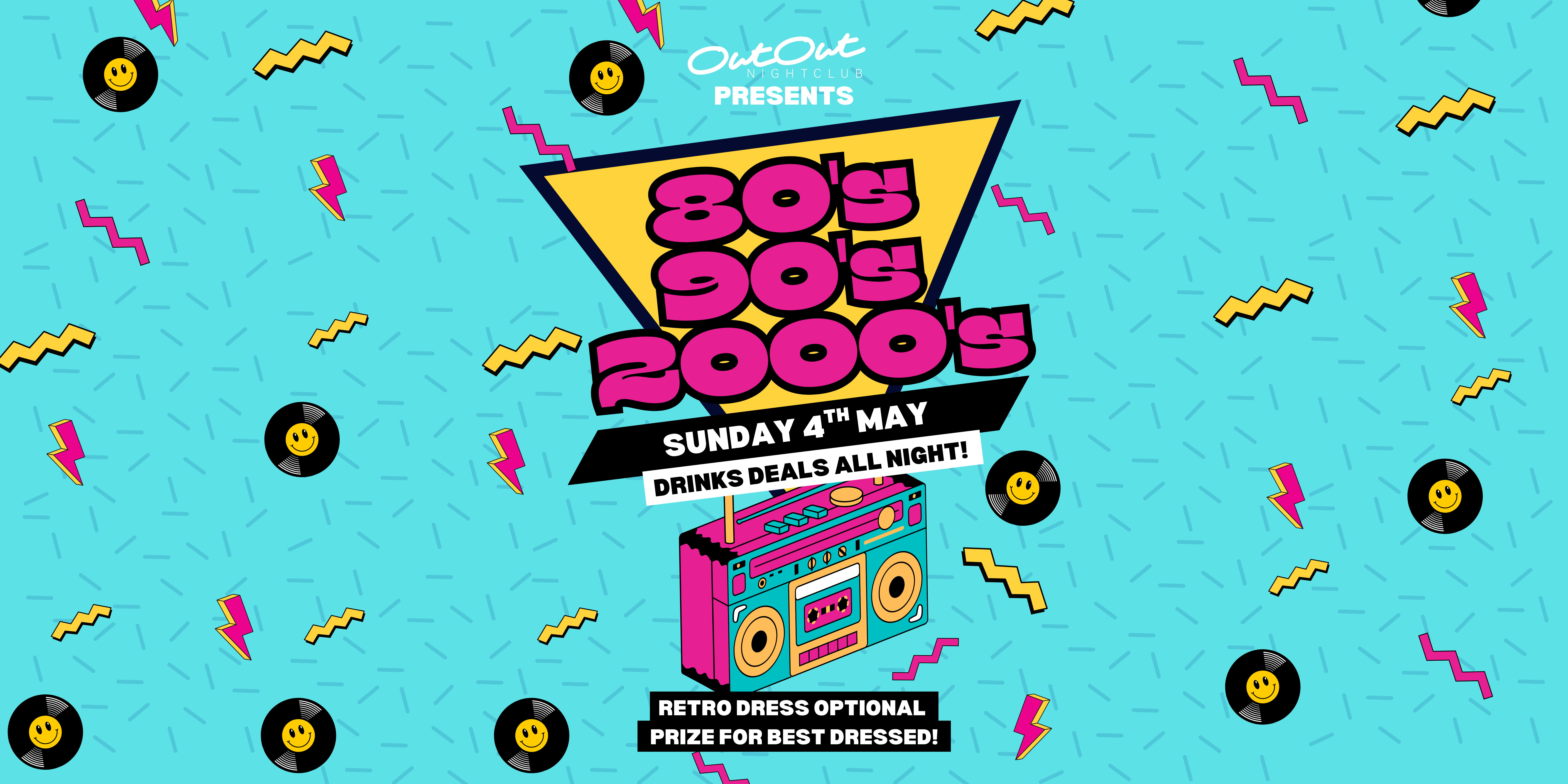 80s 90s and 2000s Retro Night