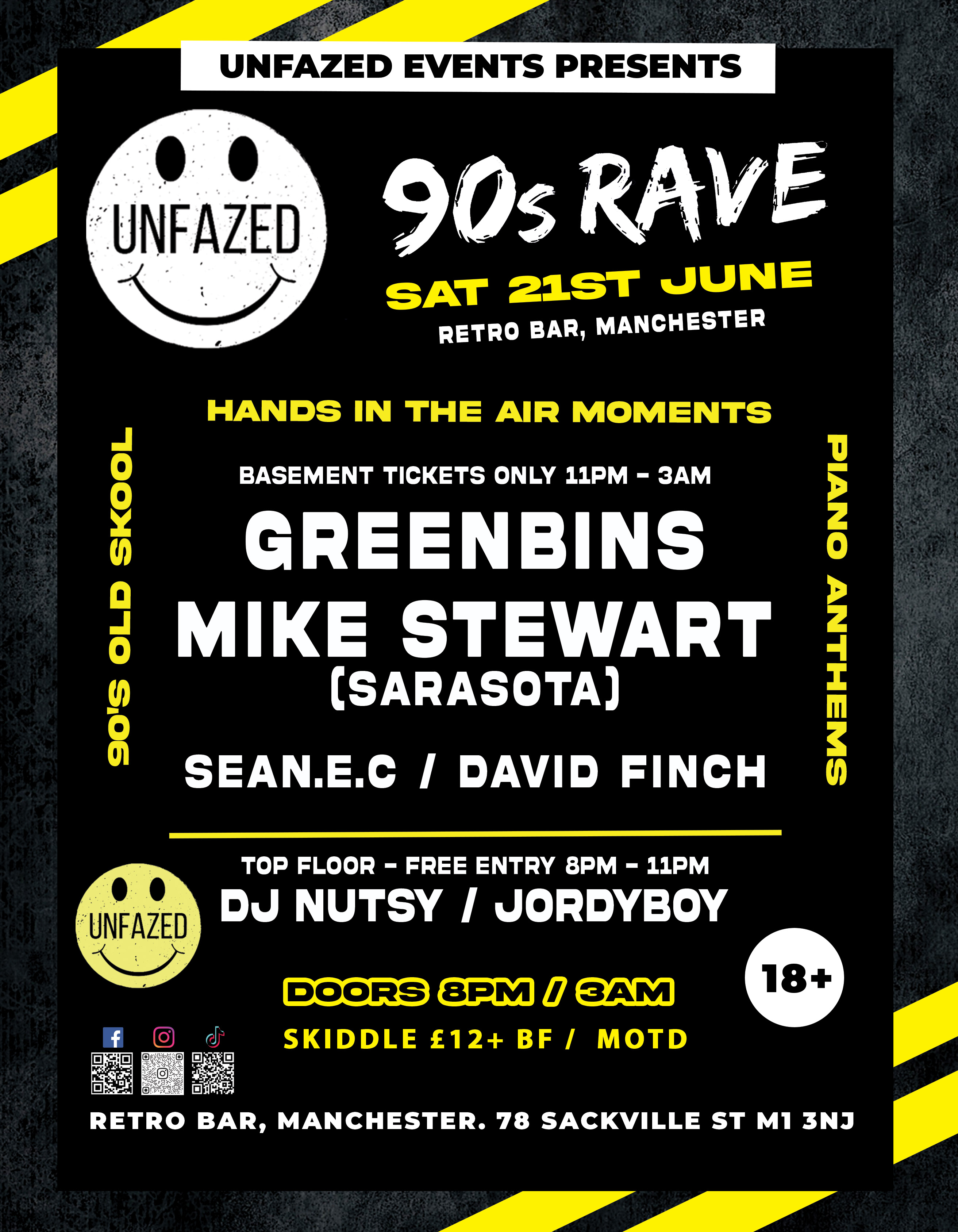 Unfazed Events Presents: 90s Rave