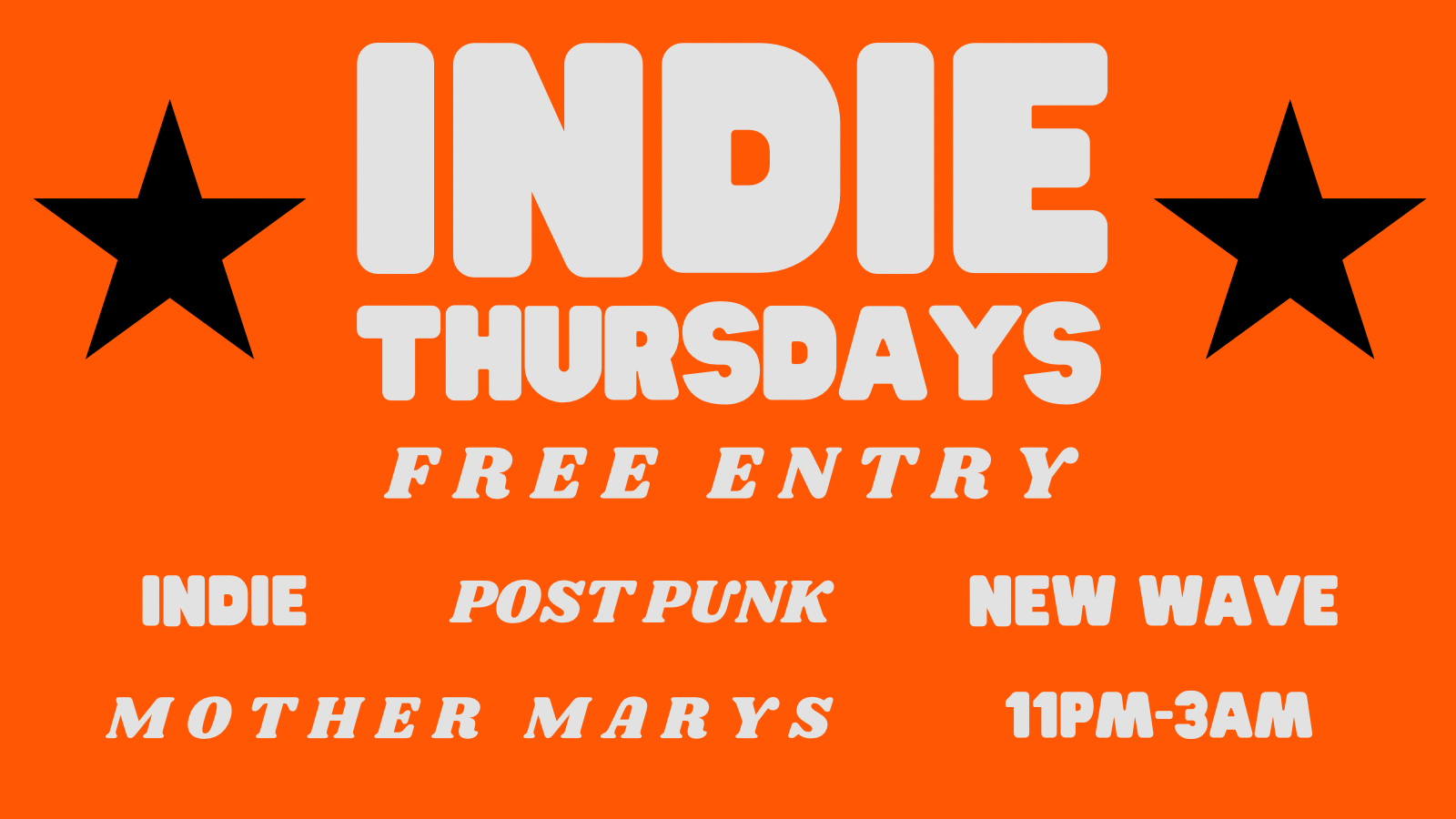 Indie Thursdays 🎸🔥