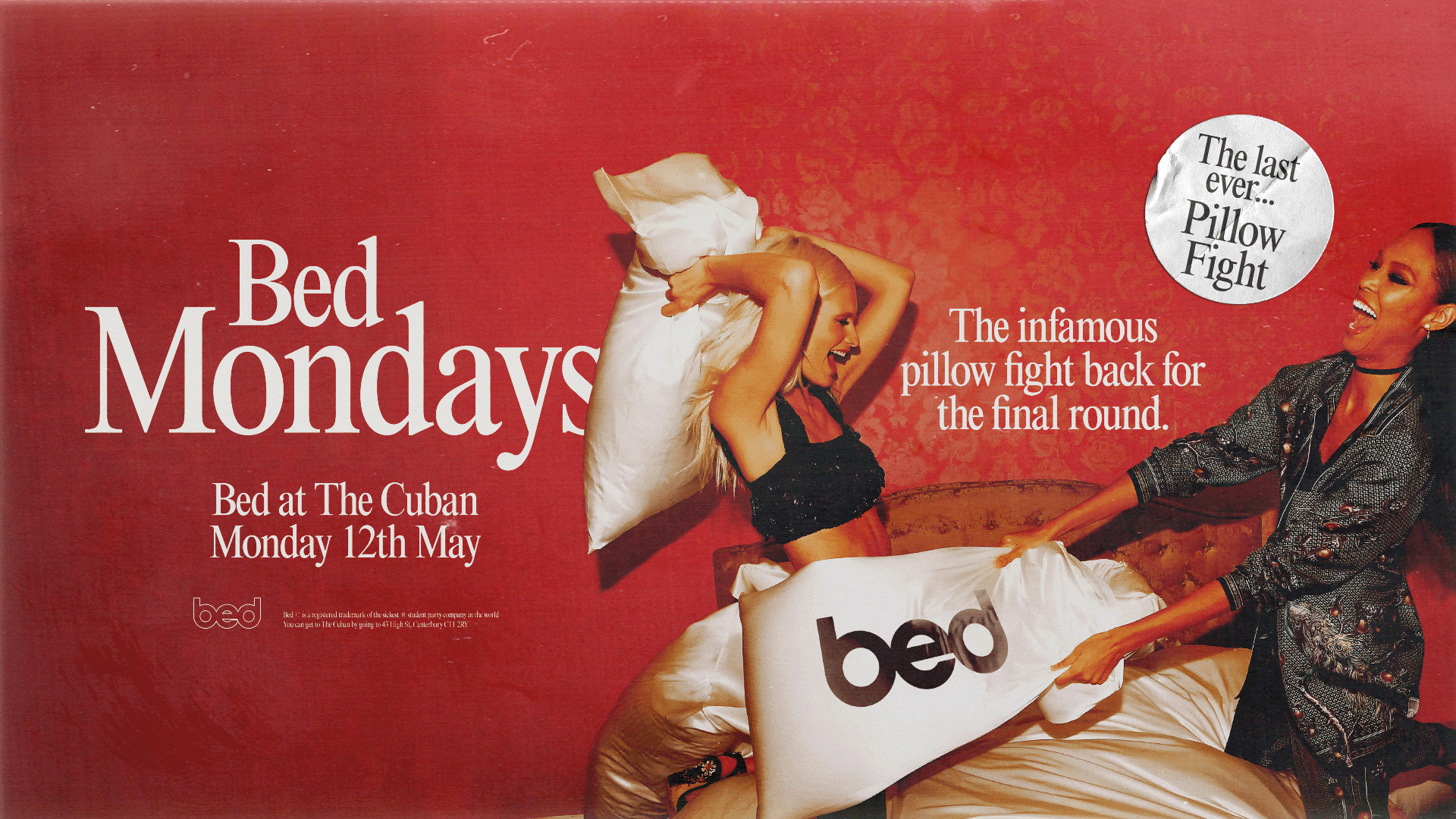Bed Mondays – THE LAST EVER PILLOW FIGHT