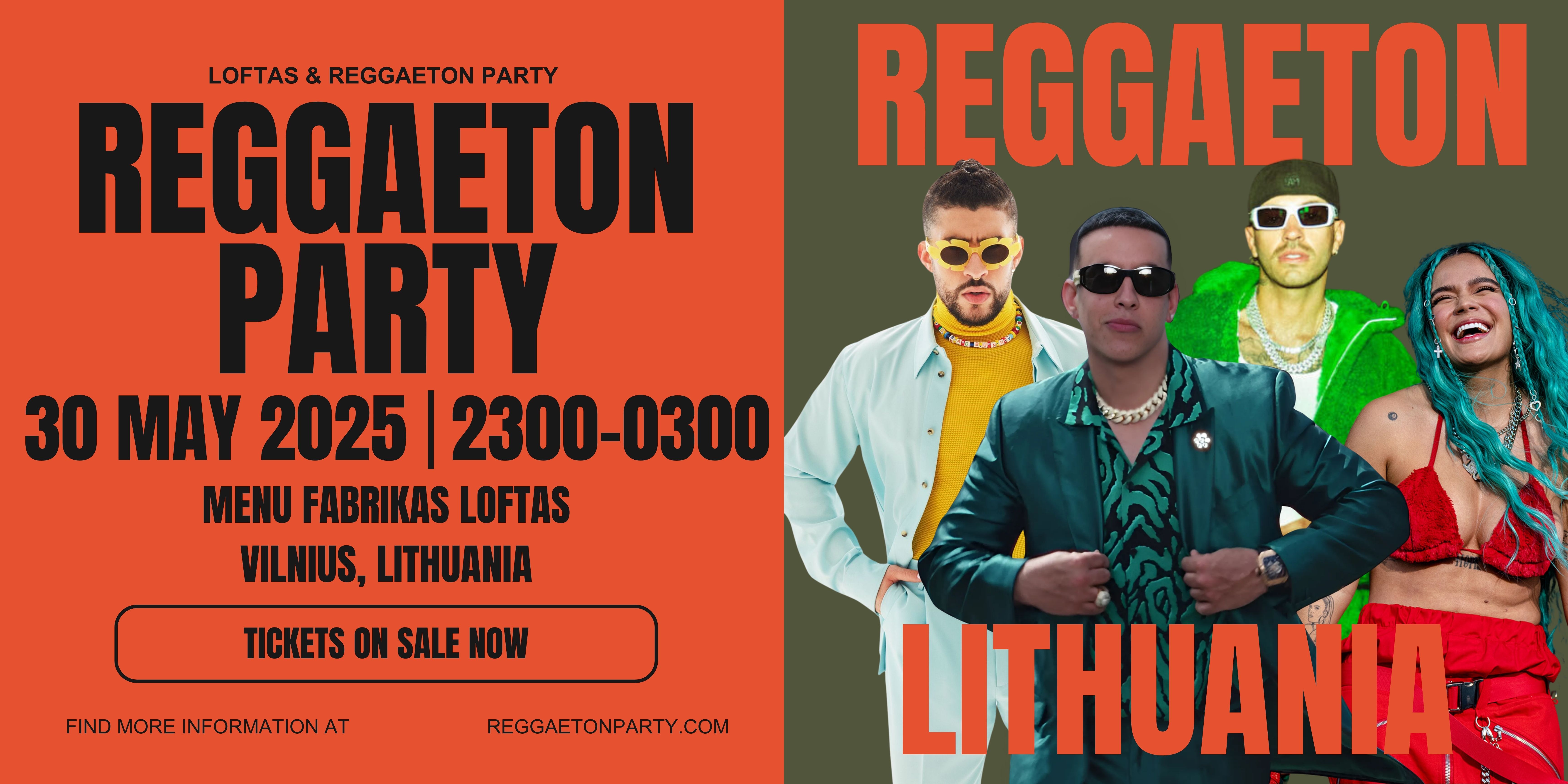 Reggaeton Party (Lithuania) May 2025