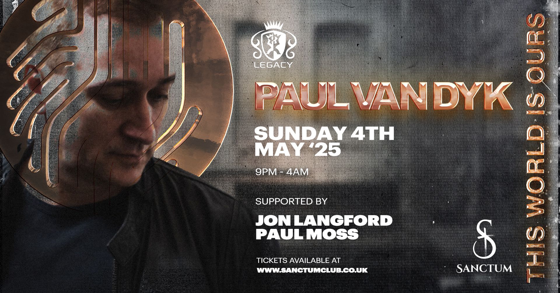Legacy & Sanctum pres Paul van Dyk