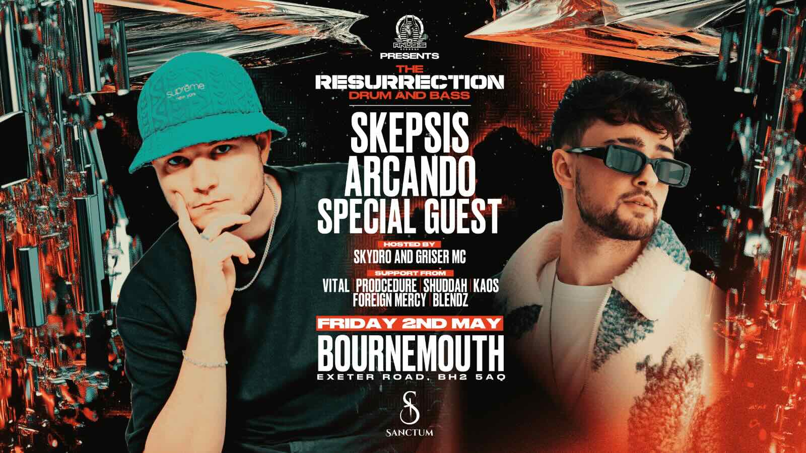 The Resurrection – SKEPSIS | ARCANDO & Special guest!
