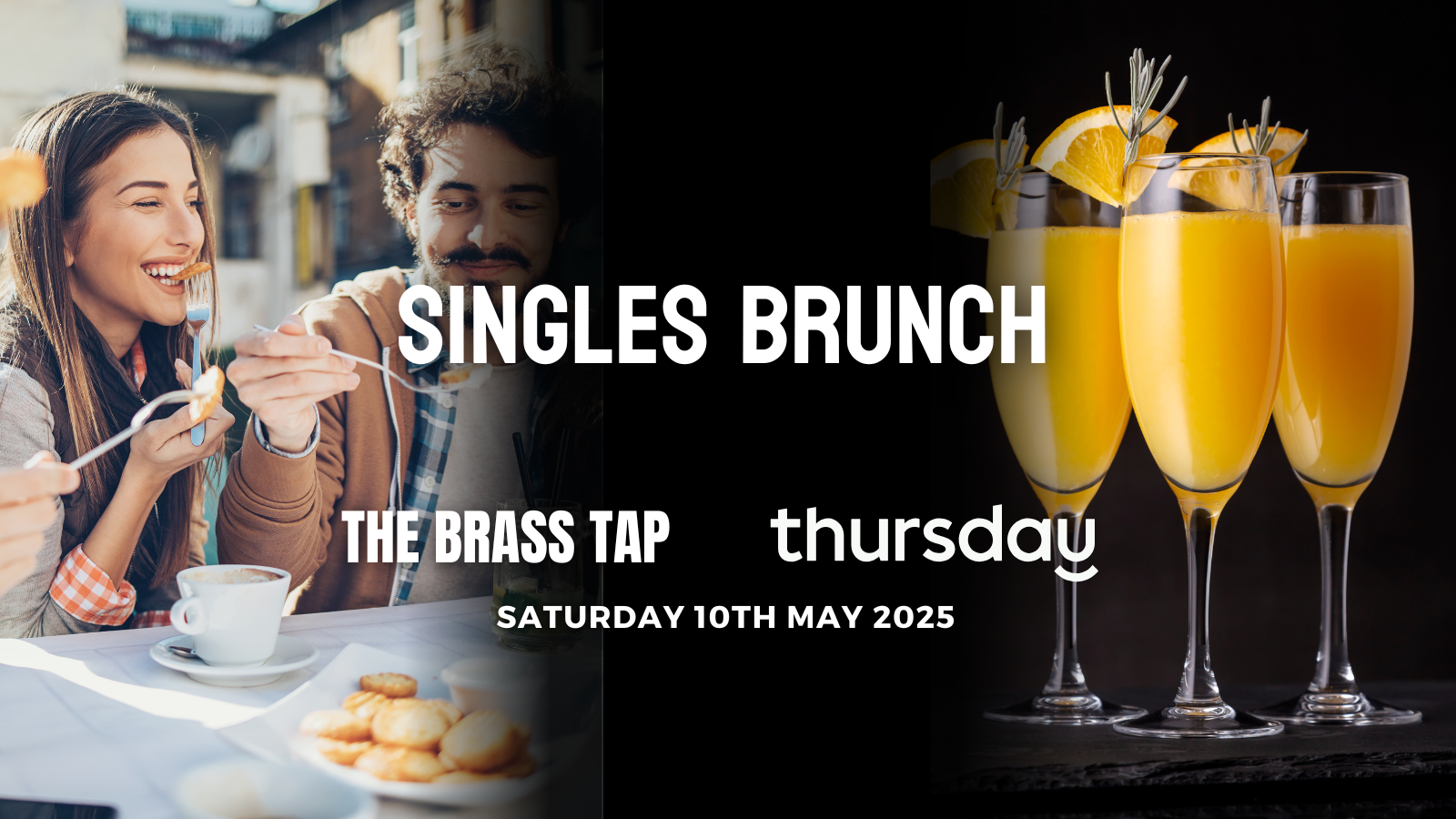 Saturday | MIMOSAS & MAYBES: Singles Brunch | The Brass Tap