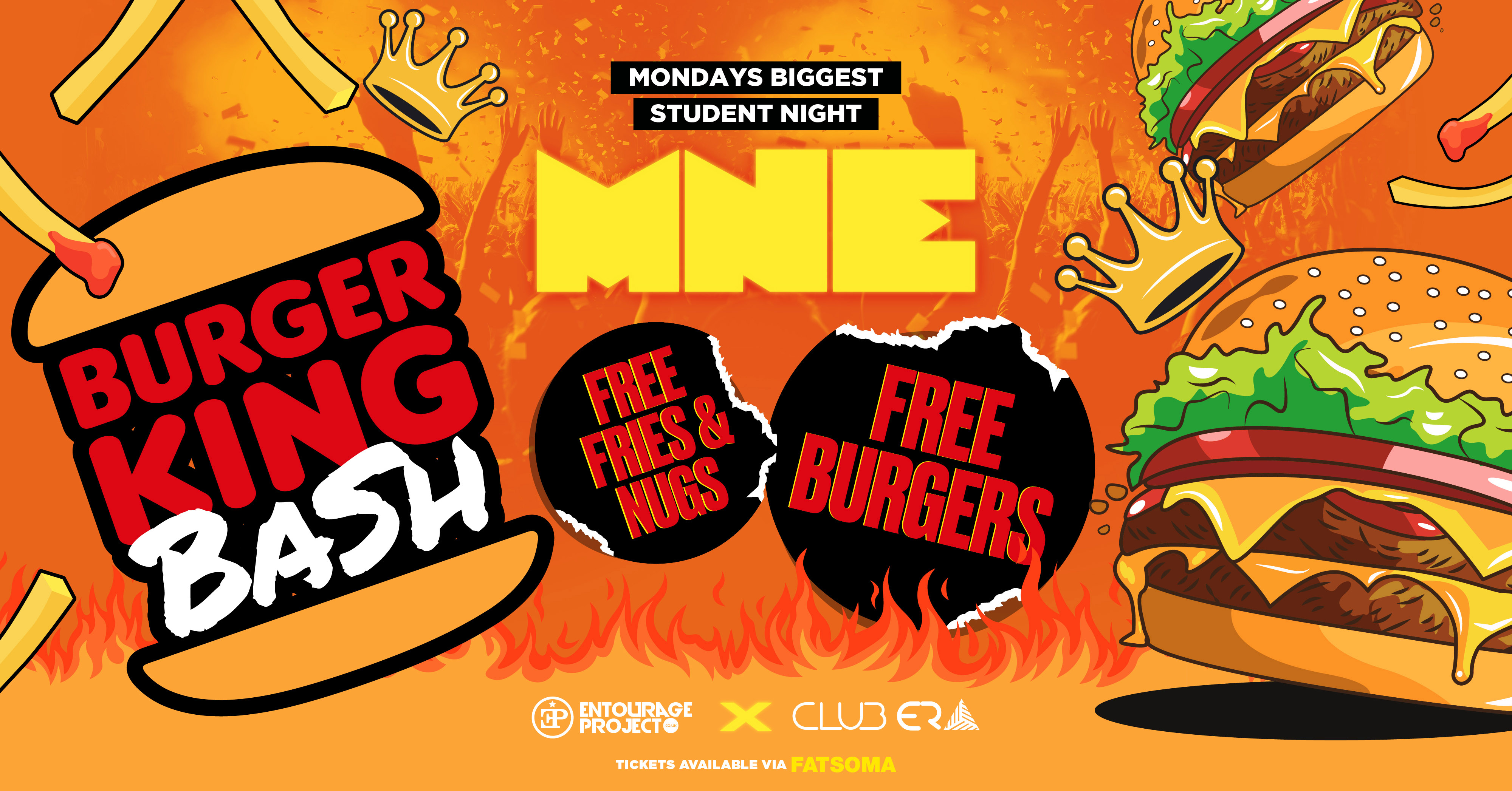 MNE – BURGER KING BASH 🍔🕺🏻💛