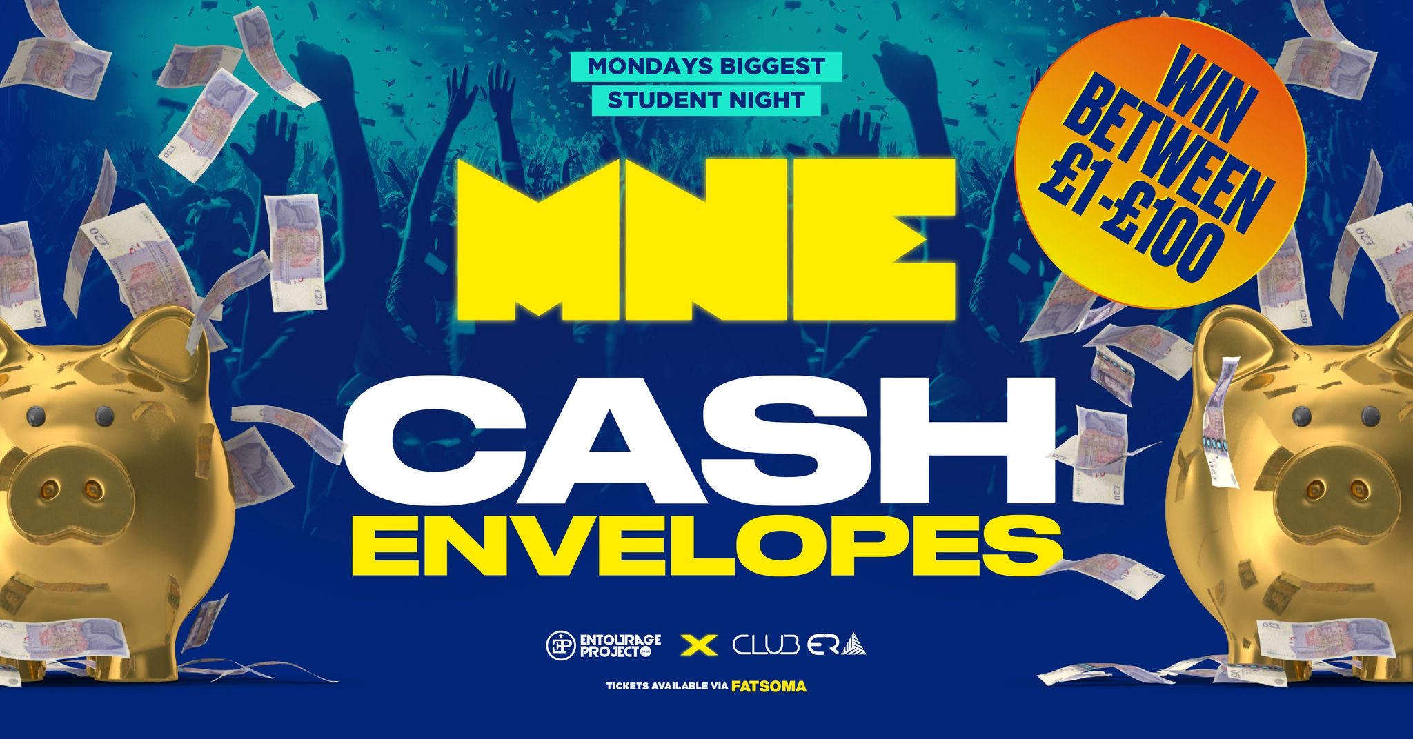 MNE – CASH ENVELOPE – VIP BOOTHS