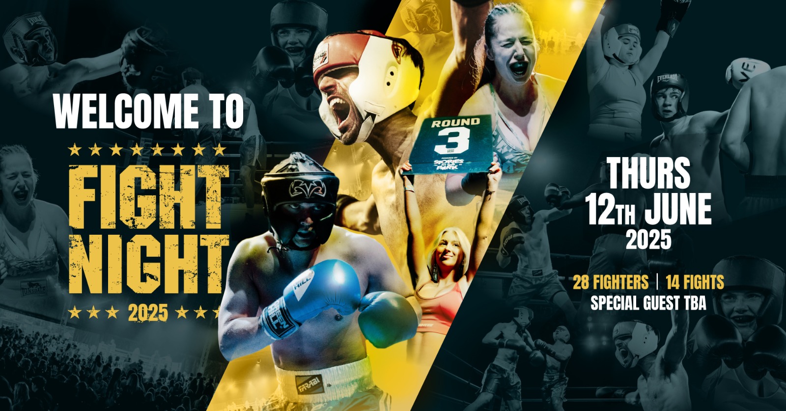 FIGHT NIGHT READING: Thursday 12th June 🥊🛎️ (Final Tickets)