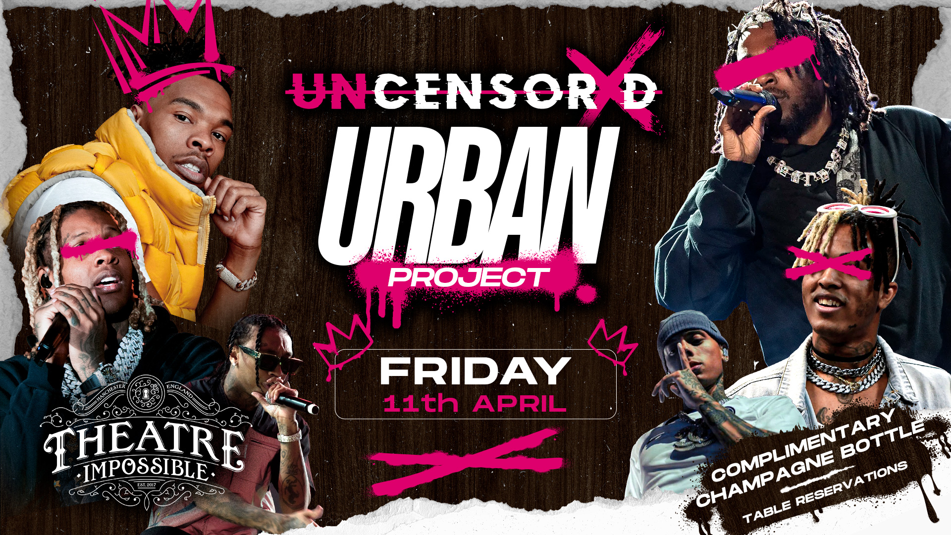 UNCENSORED ❌ IMPOSSIBLE !! *BRAND NEW* LADIES FREE GUESTLIST ENTRY BEFORE 00:00 ❤️ Manchester’s Hottest Friday Night
