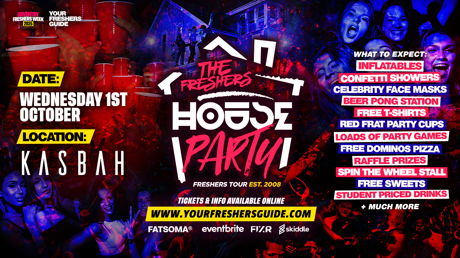 Project X Freshers House Party | Coventry Freshers 2025 & Warwick Freshers 2025 – LAST CHANCE! 🚨
